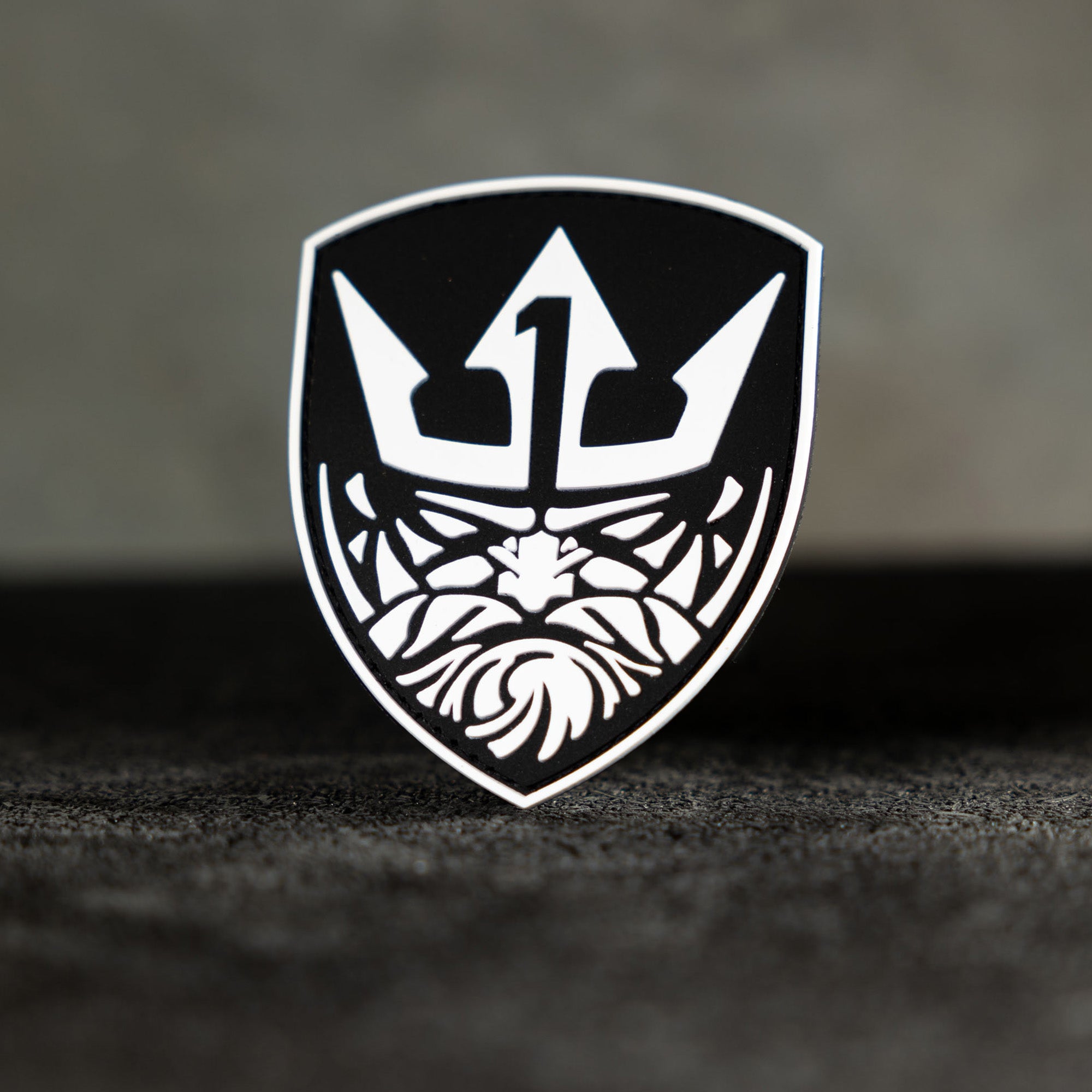 Badass King Glow - Velcro Patch