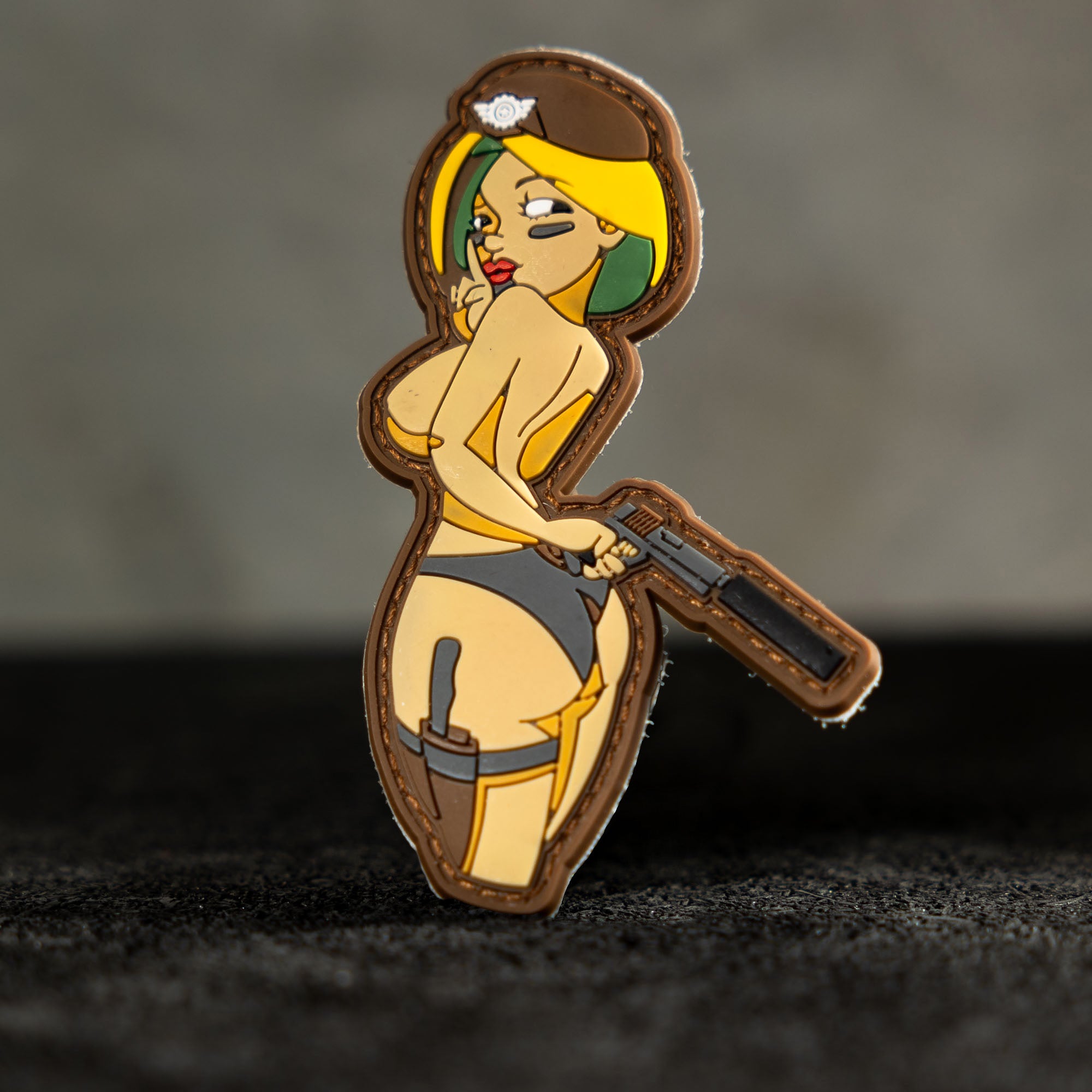 Silenced Pistol - Velcro Patch