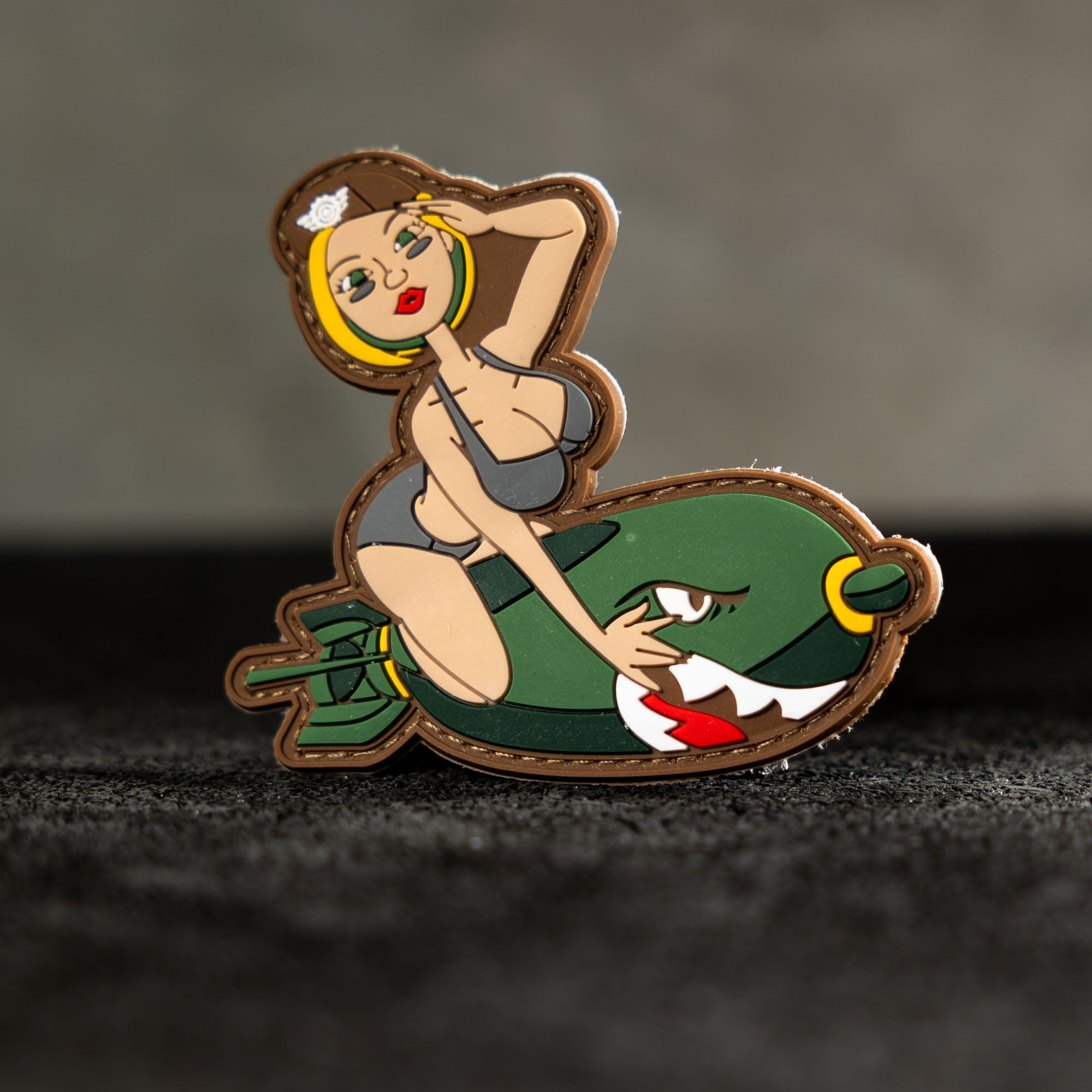 Riding the Bomb - Velcro Patch