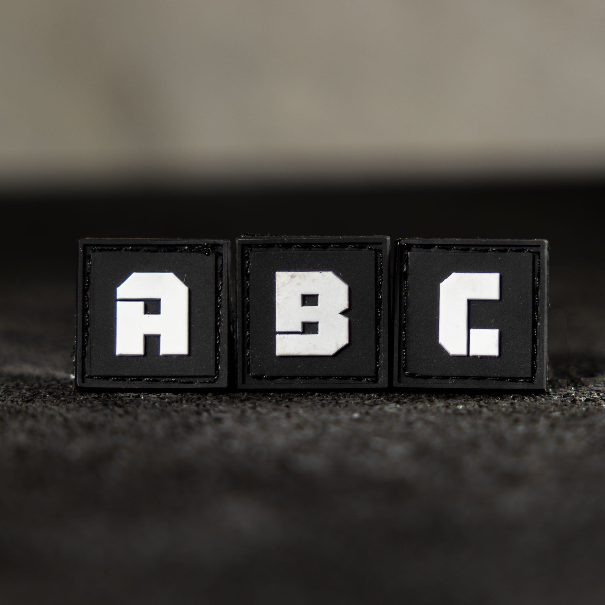 Letter - Velcro Patches