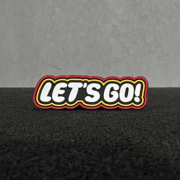 Lets Go - Velcro Patch