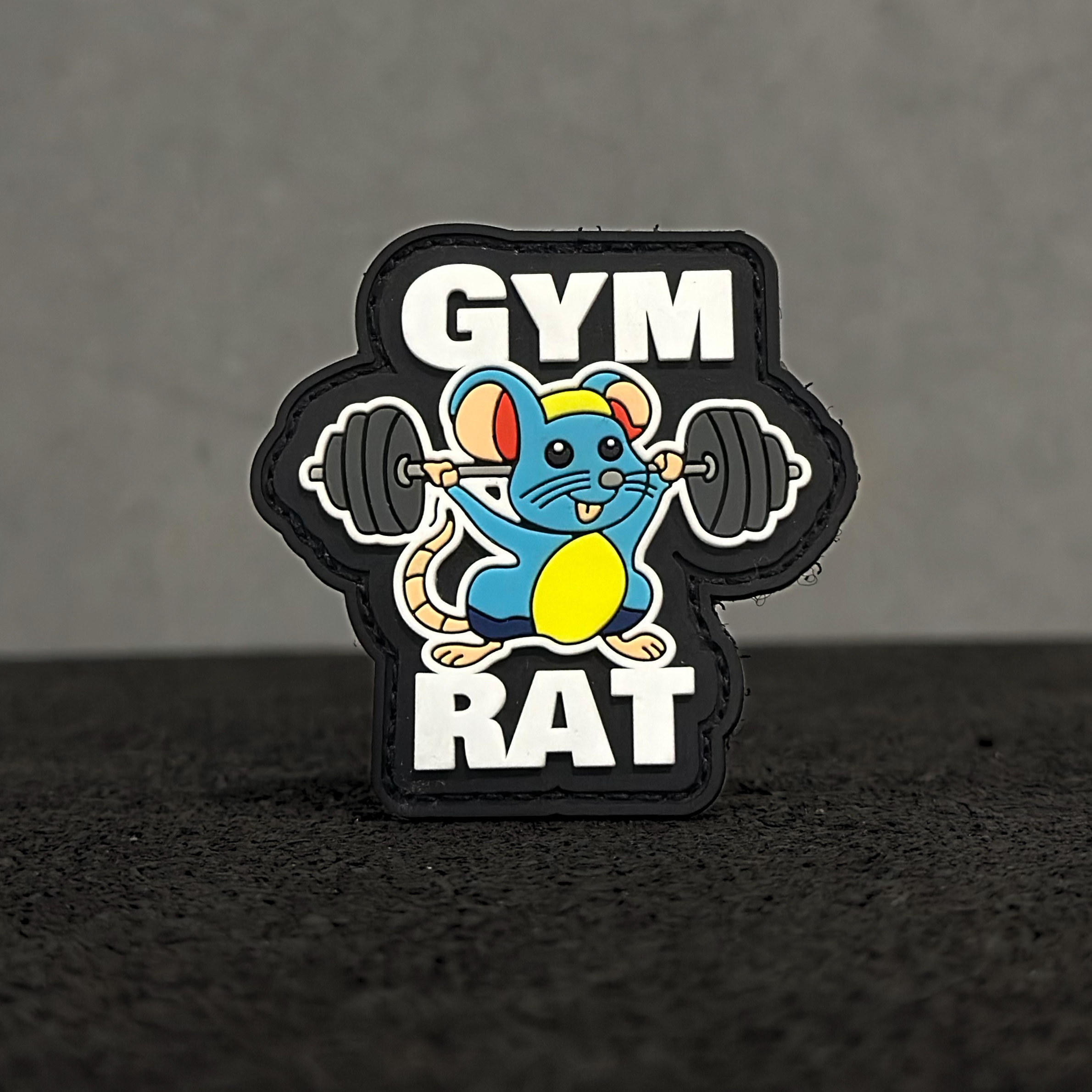 Gym Rat - Velcro Patch