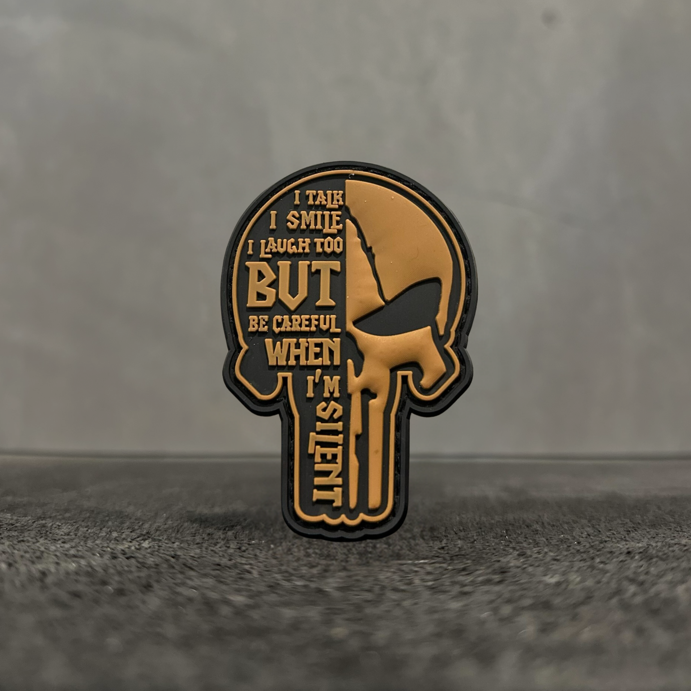 Punisher (Bone) - Velcro Patch