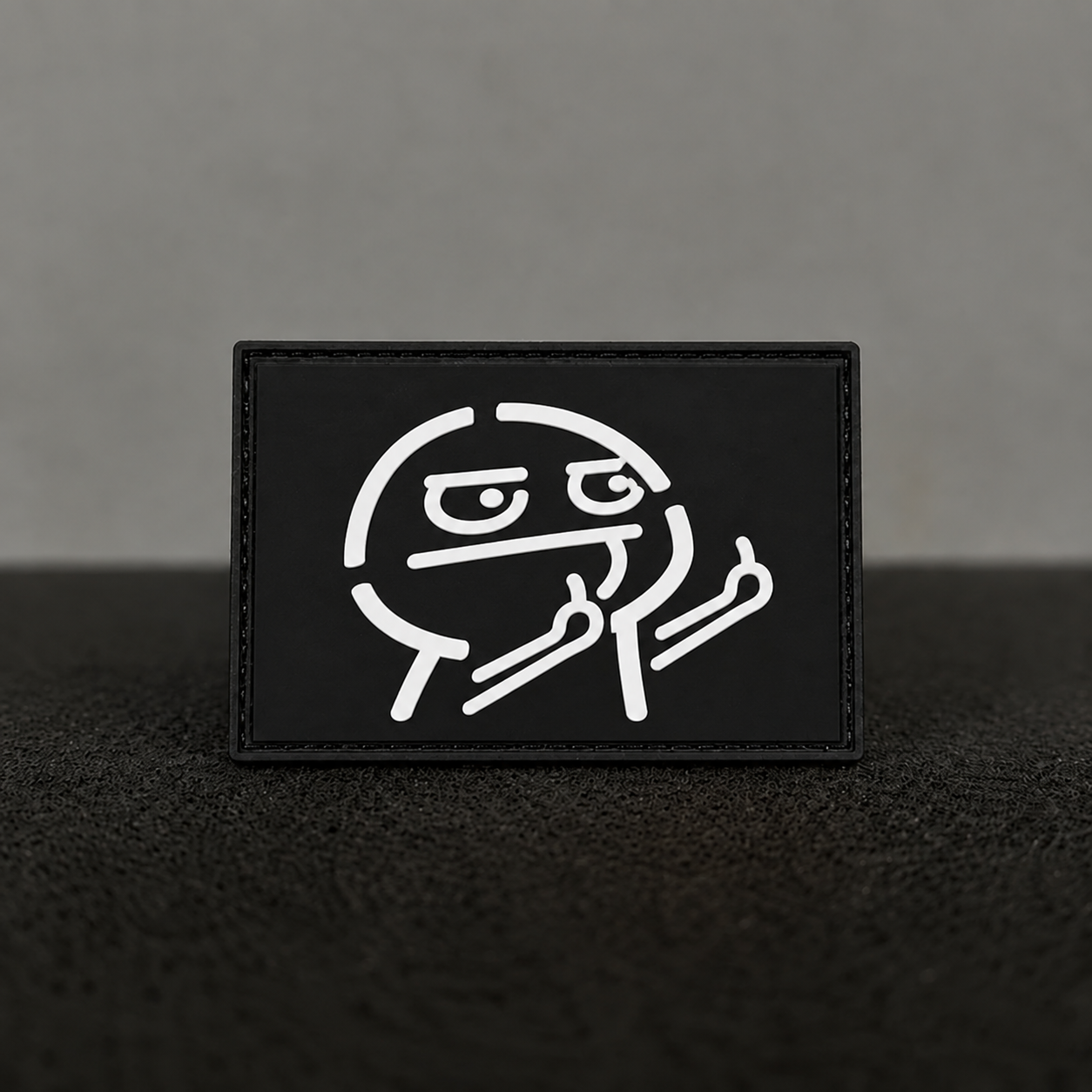 Meme Face - Velcro Patch