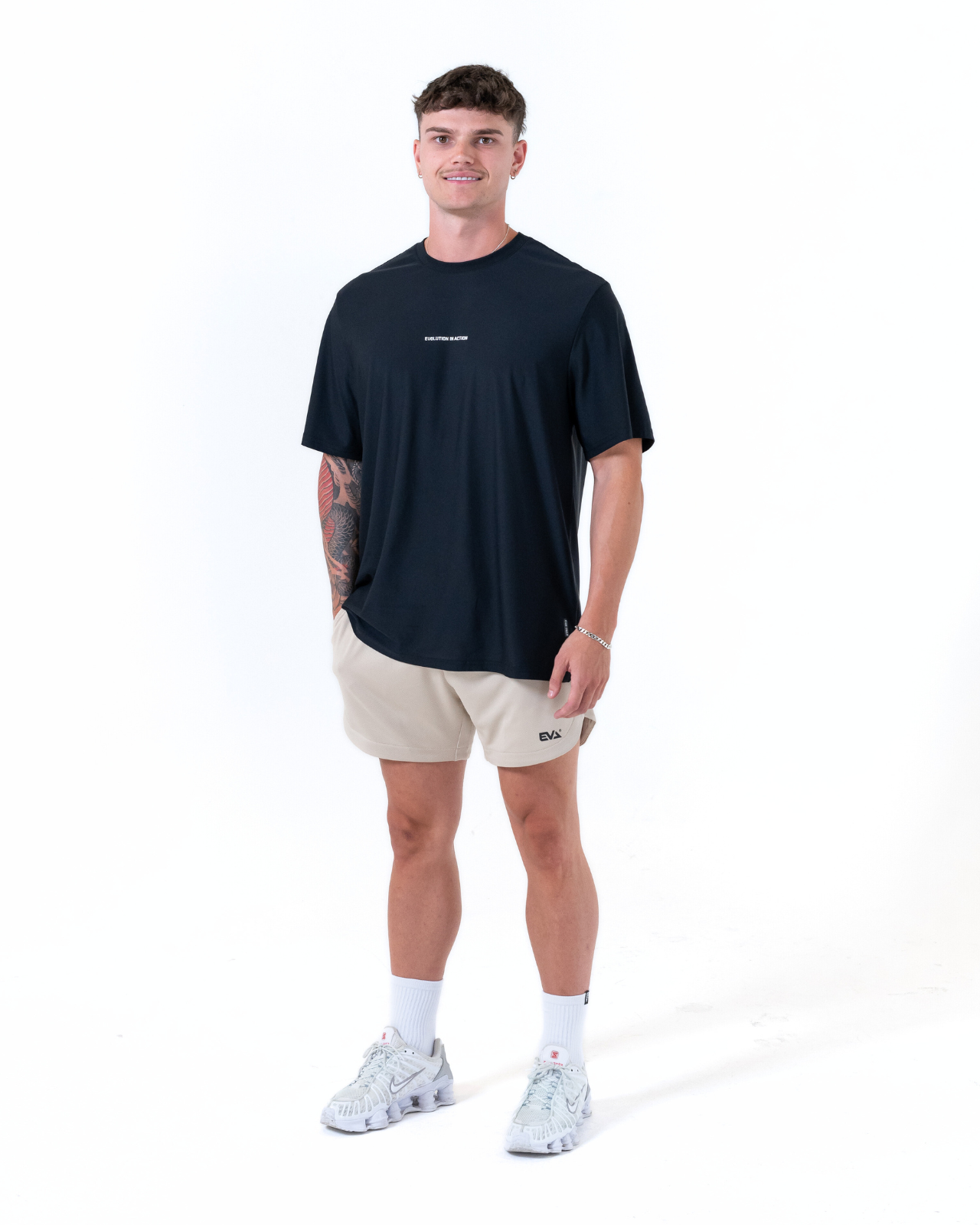 Mesh Trainer Shorts [Bone]