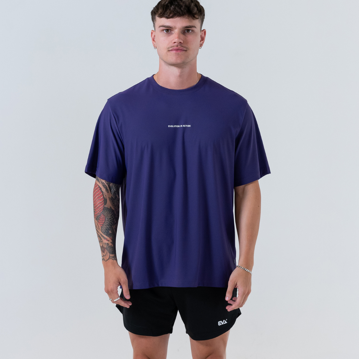 Evolution Oversize Tee [Midnight Purple]