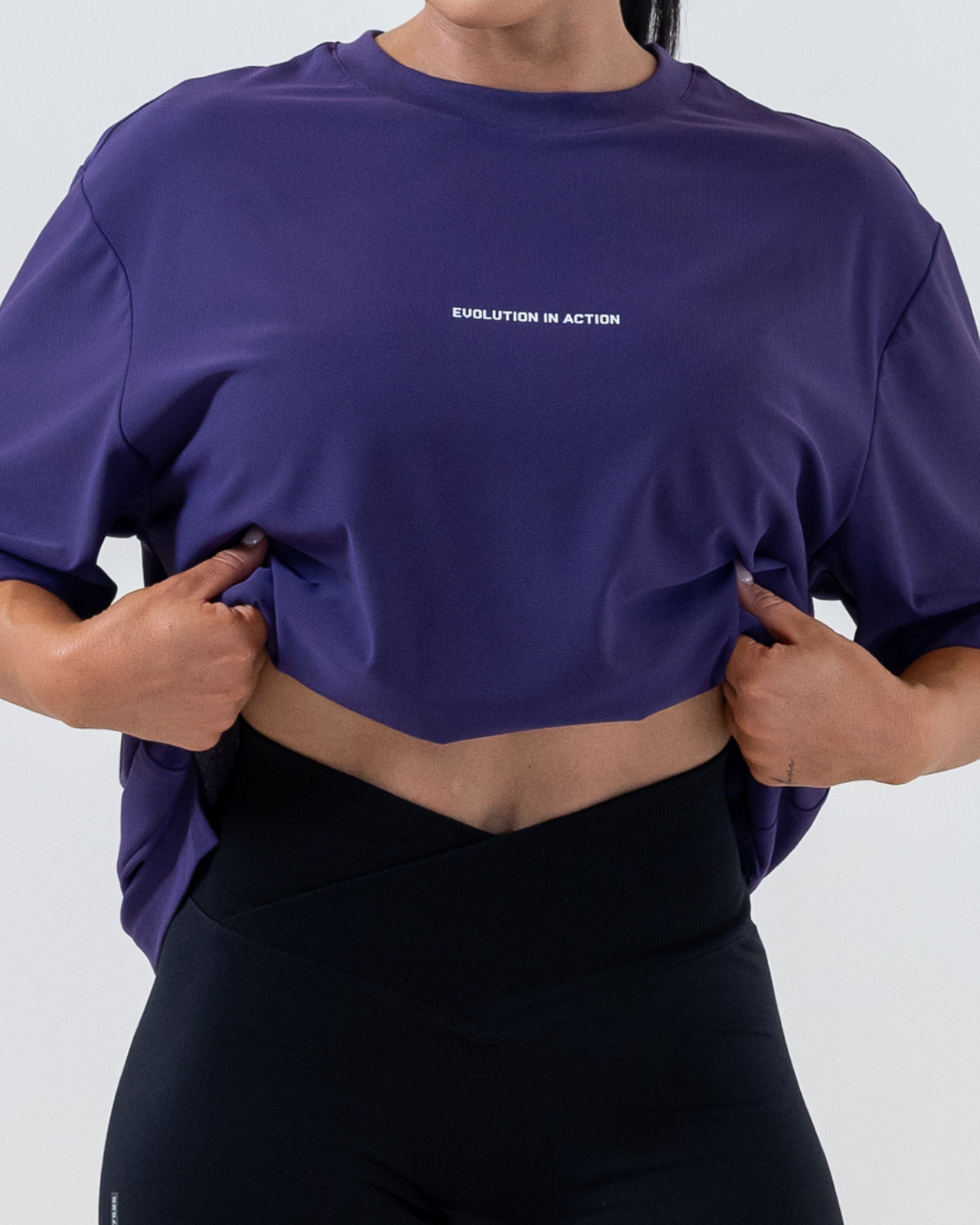 Evolution Oversize Tee [Midnight Purple]