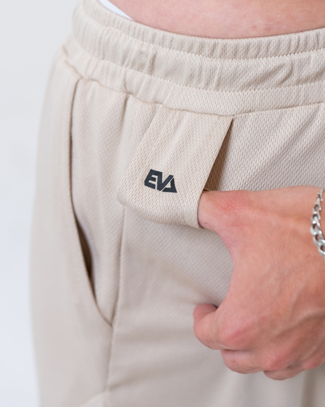 Mesh Trainer Shorts [Bone]