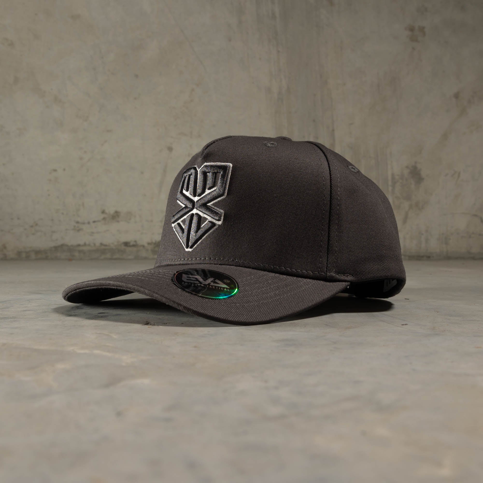 Emblem A-Frame Hat [Grey/Ivory]