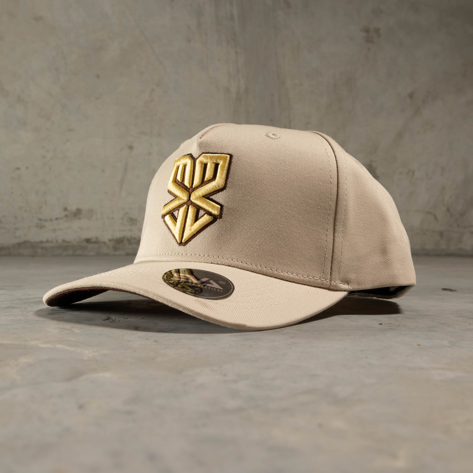 Emblem A-Frame Hat [Ivory/Gold]