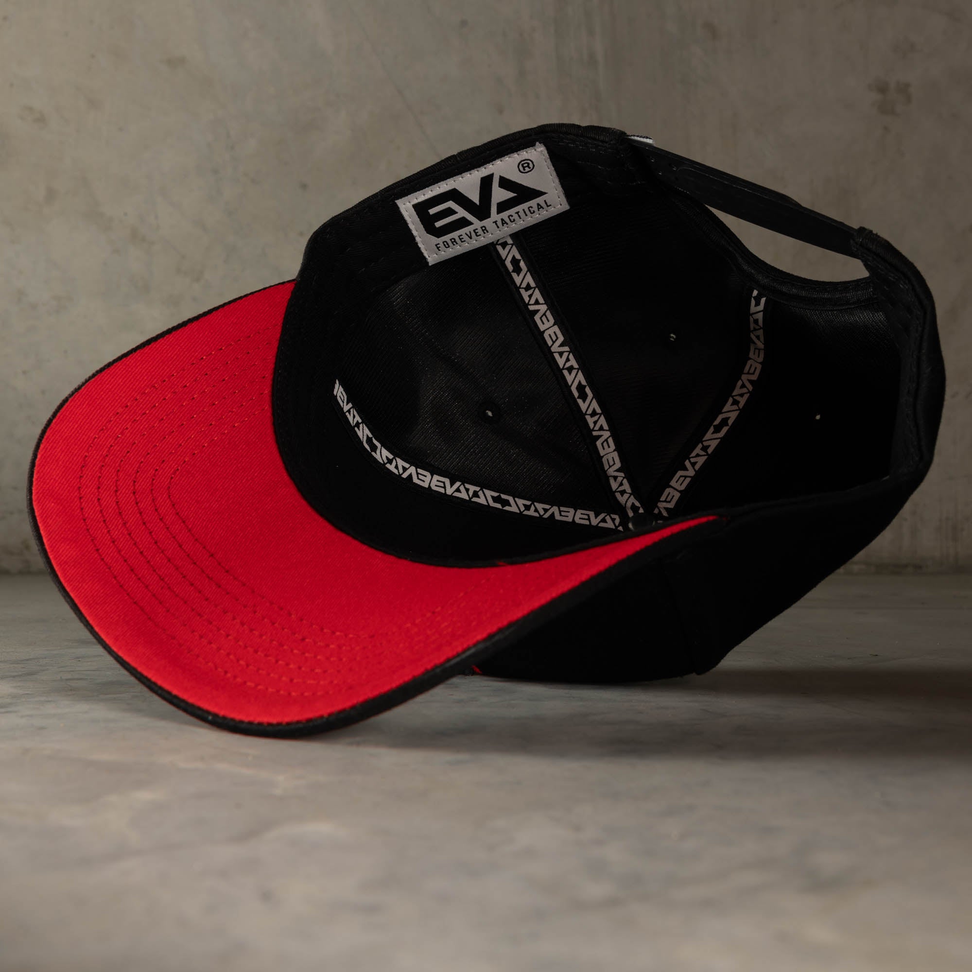 Emblem A-Frame Hat [Black/Red]