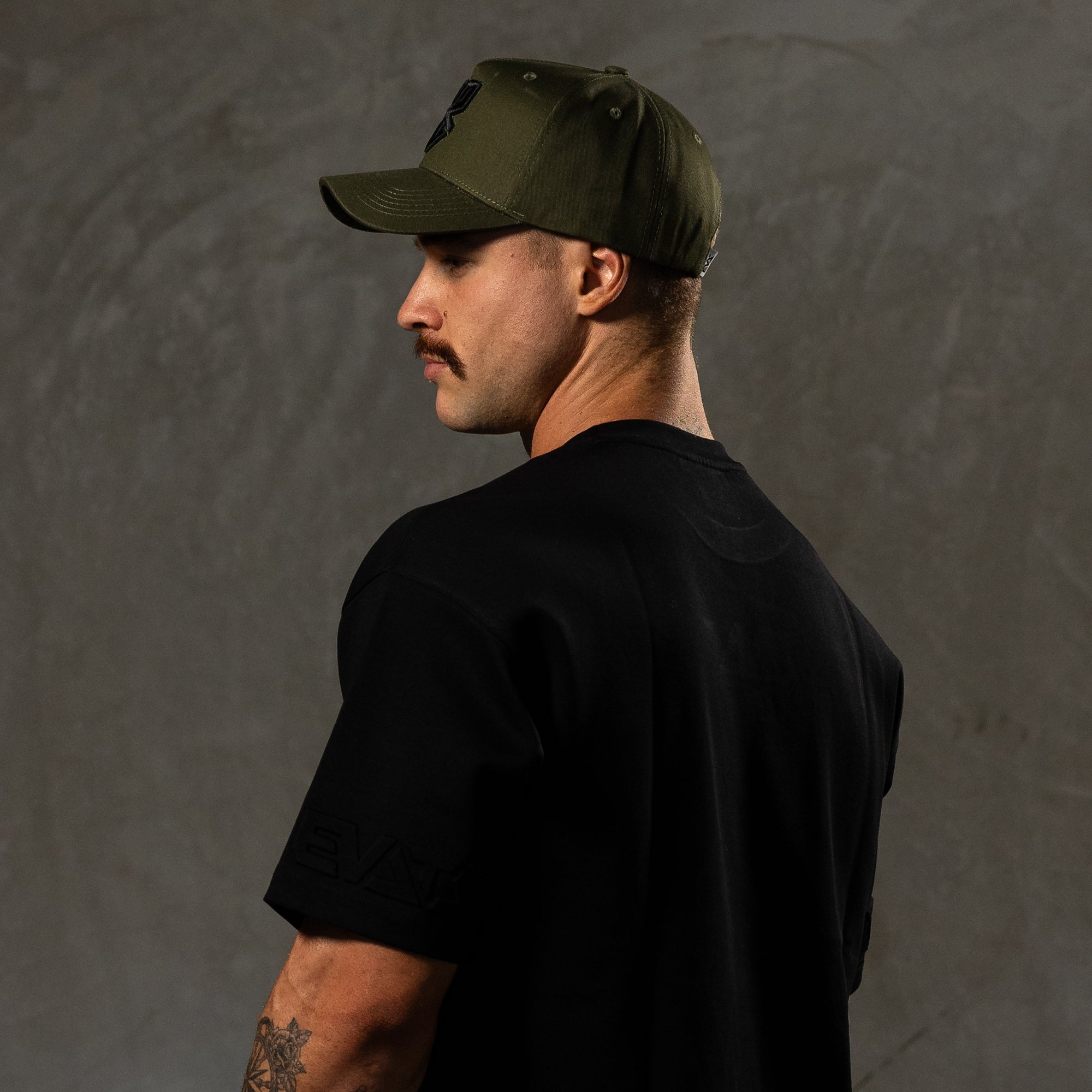 Emblem A-Frame Hat [Green/Black]