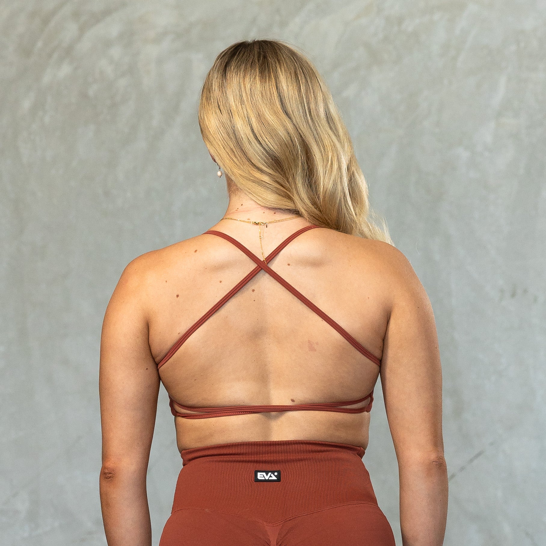 EVA7525 Sports Crop [Marsala]