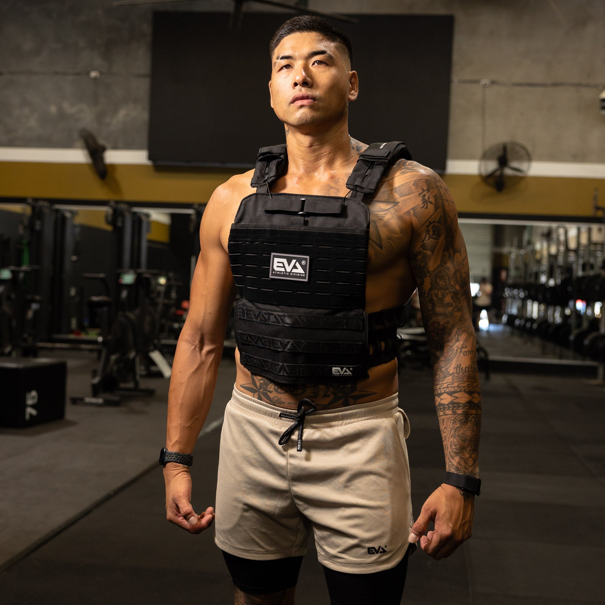 EVA8393 WEIGHT VEST [Black]