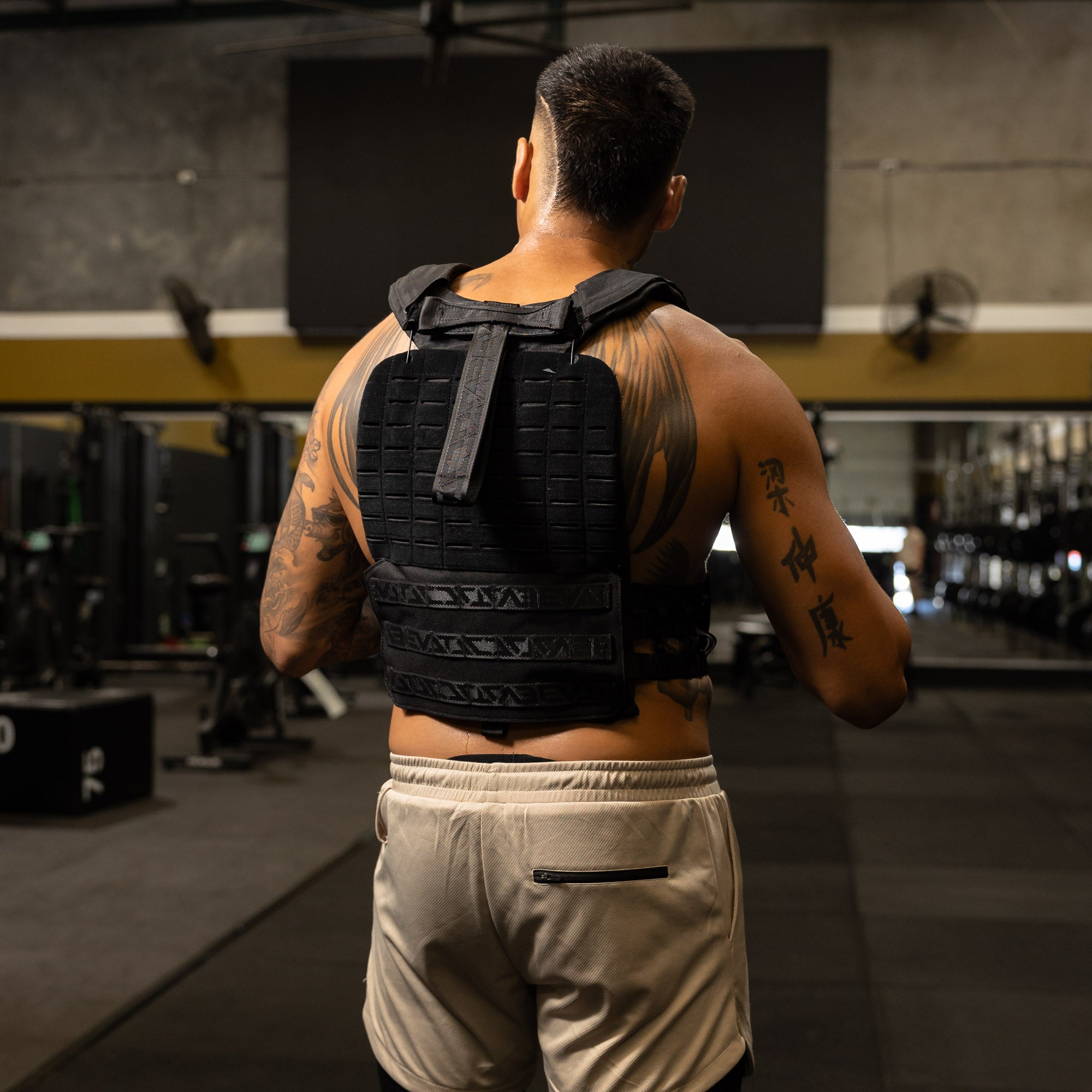 EVA8393 WEIGHT VEST [Black]