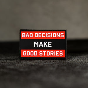BAD DECISIONS - VELCRO PATCH
