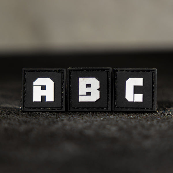 Letter - Velcro Patches