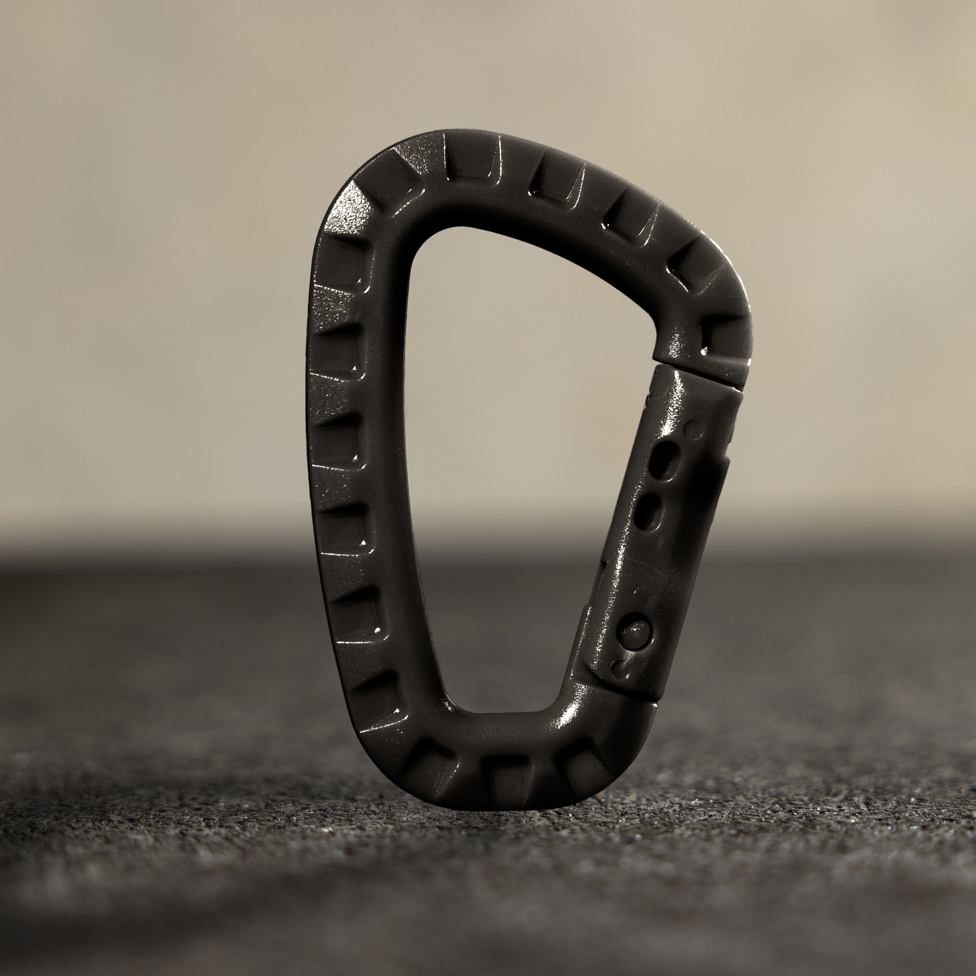 Snap Lock Carabiner [Black]