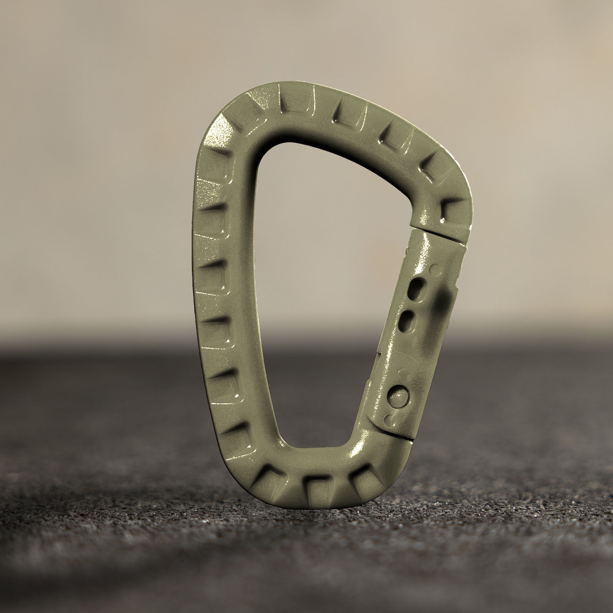 Snap Lock Carabiner [Khaki]