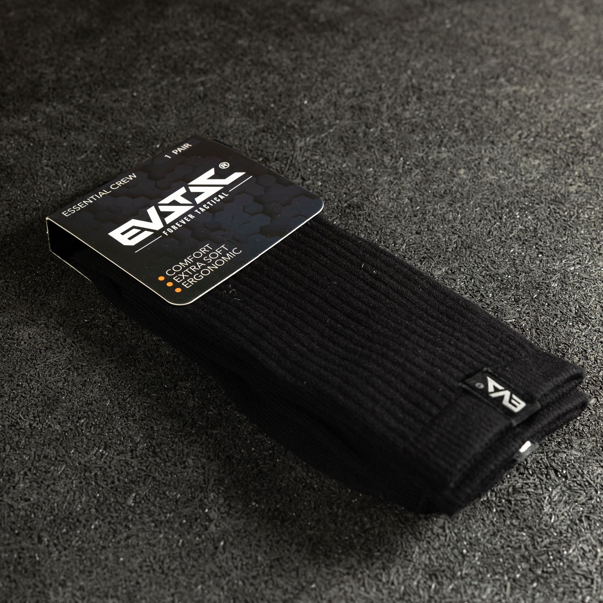 Essential Crew Socks [black]