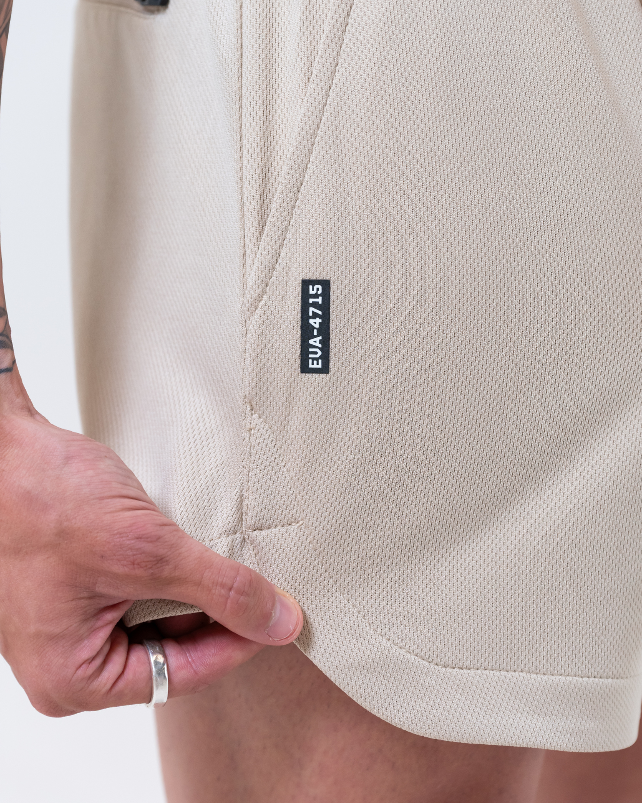 Mesh Trainer Shorts [Bone]