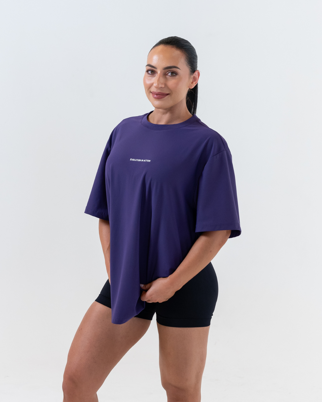 Evolution Oversize Tee [Midnight Purple]