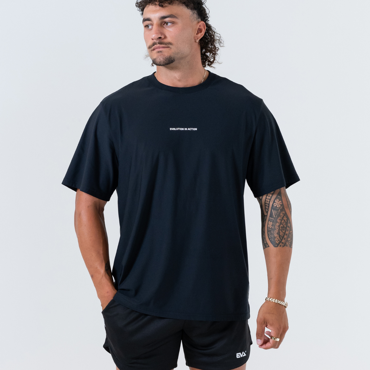 Evolution Oversize Tee [Black]