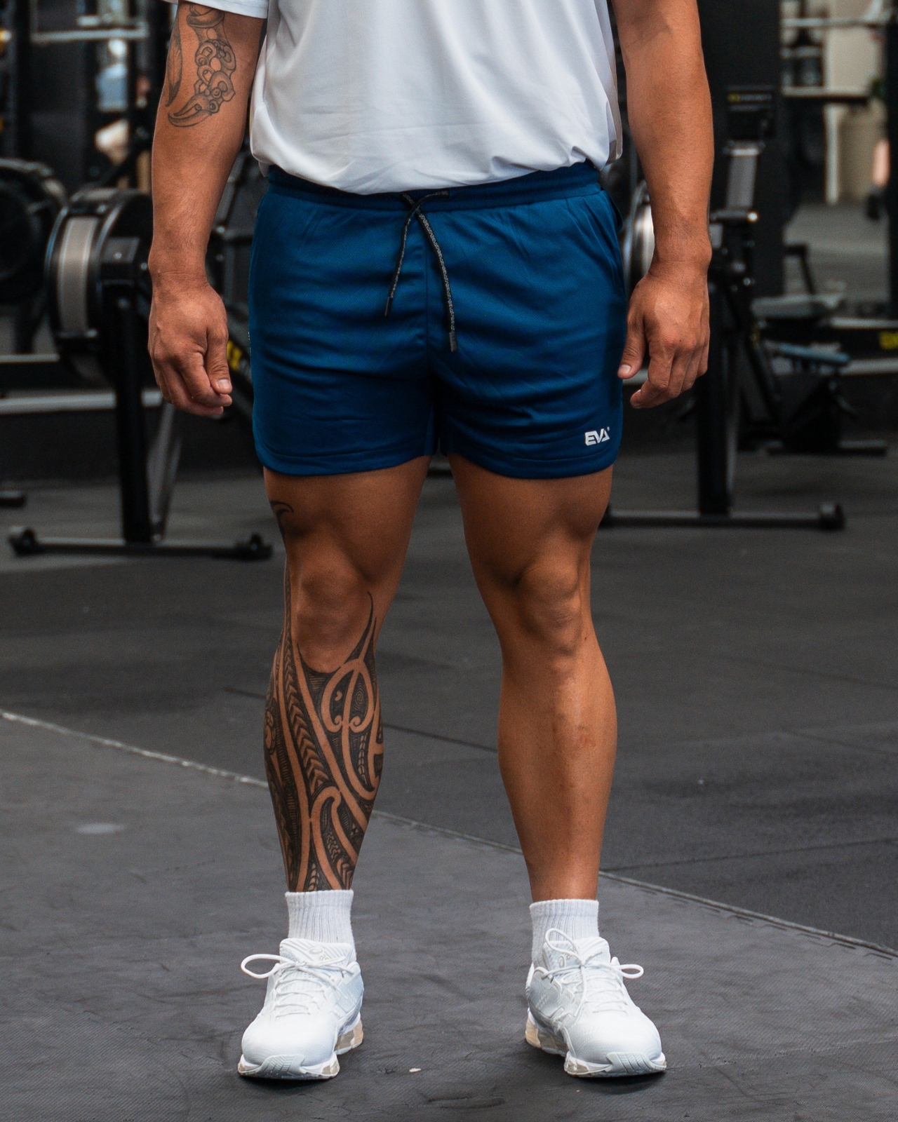 MESH TRAINER SHORTS [ROYAL NAVY]