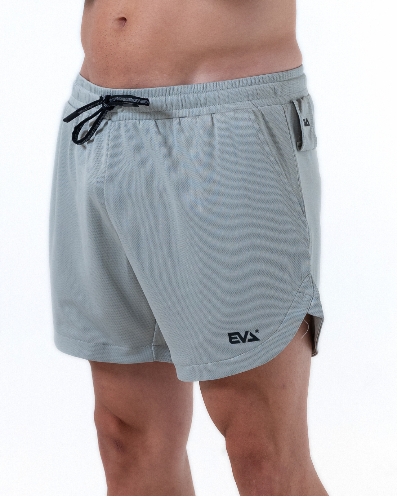 Mesh Trainer Shorts [Platinum Grey]