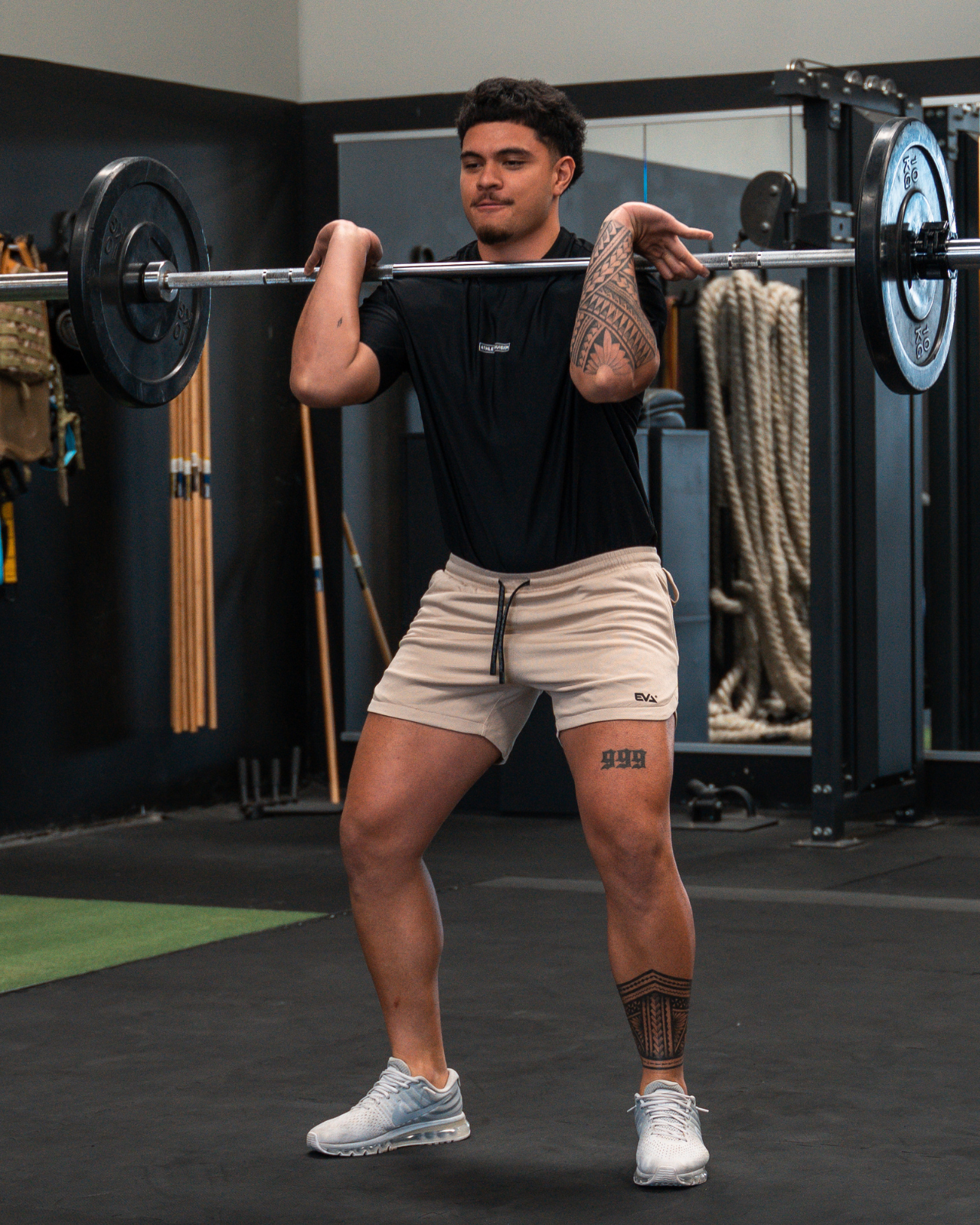 Mesh Trainer Shorts [Bone]