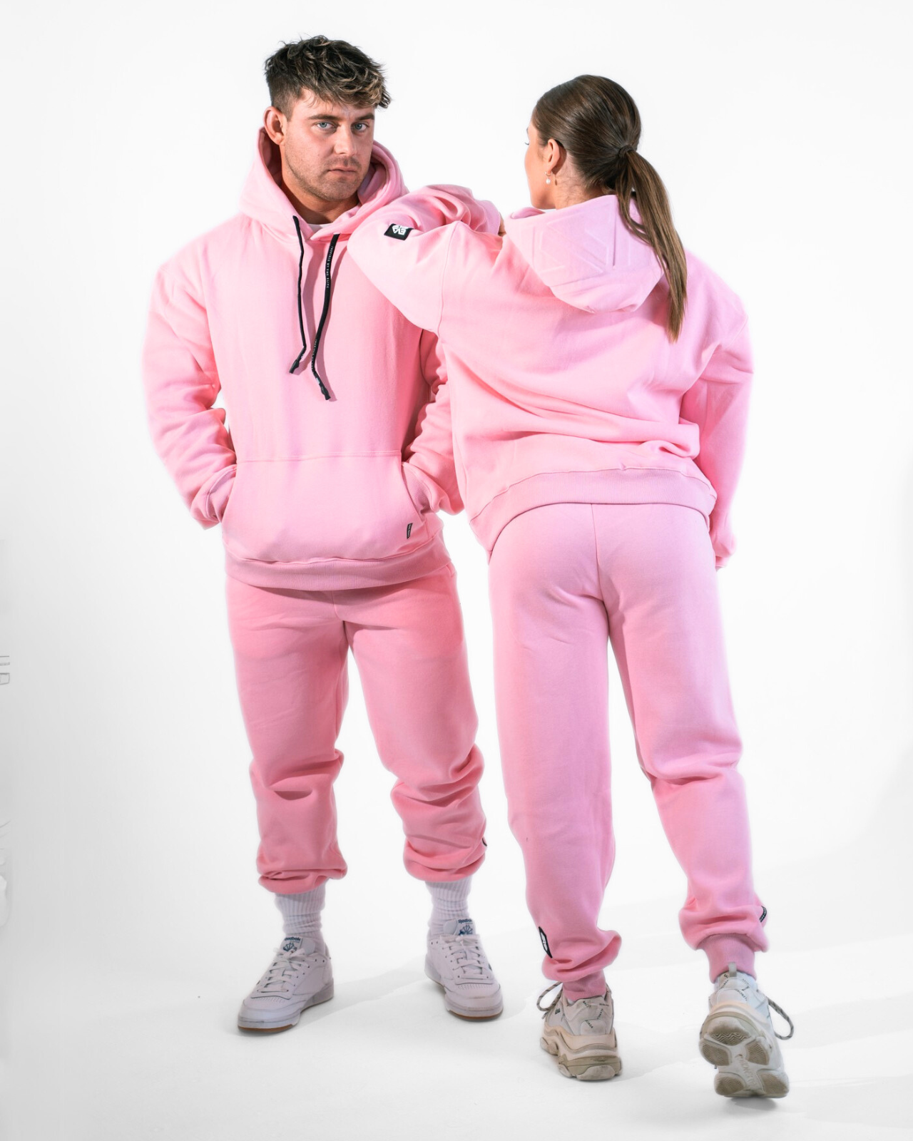 FLEECE TECH JOGGER [POWDER PINK]