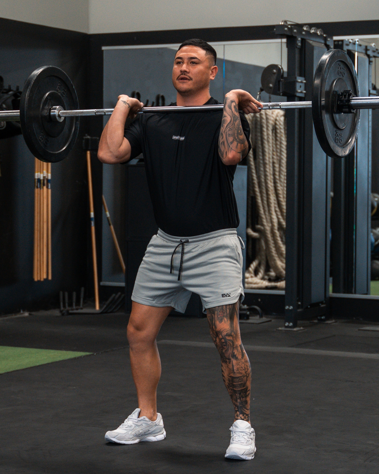 Mesh Trainer Shorts [Platinum Grey]