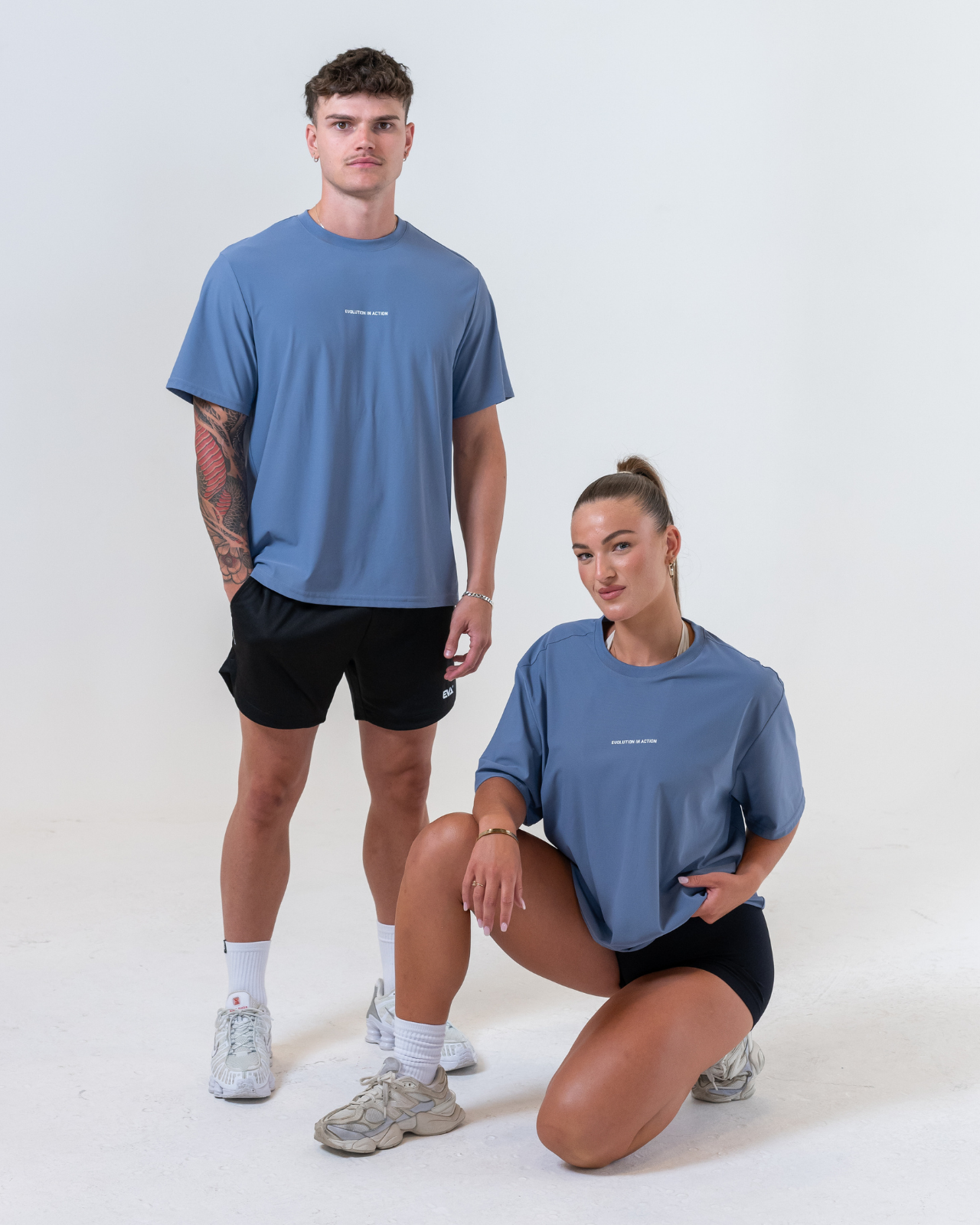 Evolution Oversize Tee [Blue Ash]