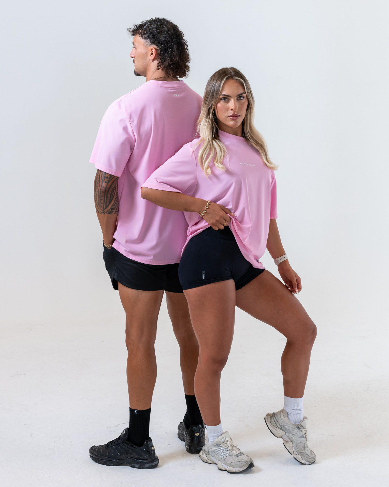 Evolution Oversize Tee [Powder Pink]