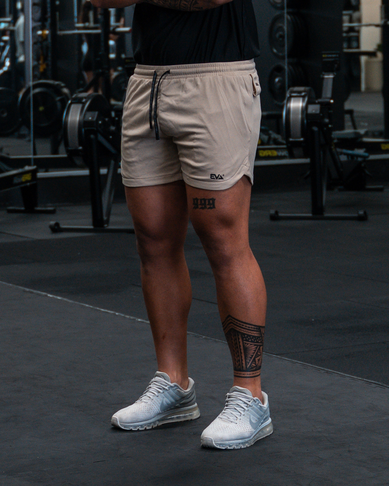 Mesh Trainer Shorts [Bone]
