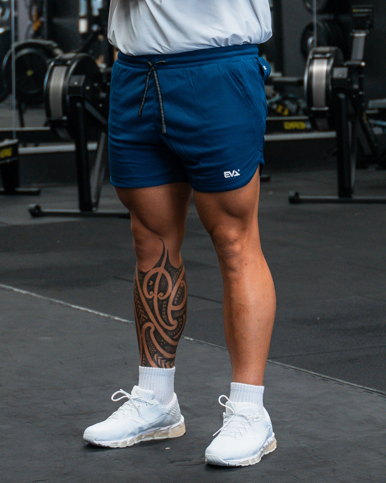 MESH TRAINER SHORTS [ROYAL NAVY]