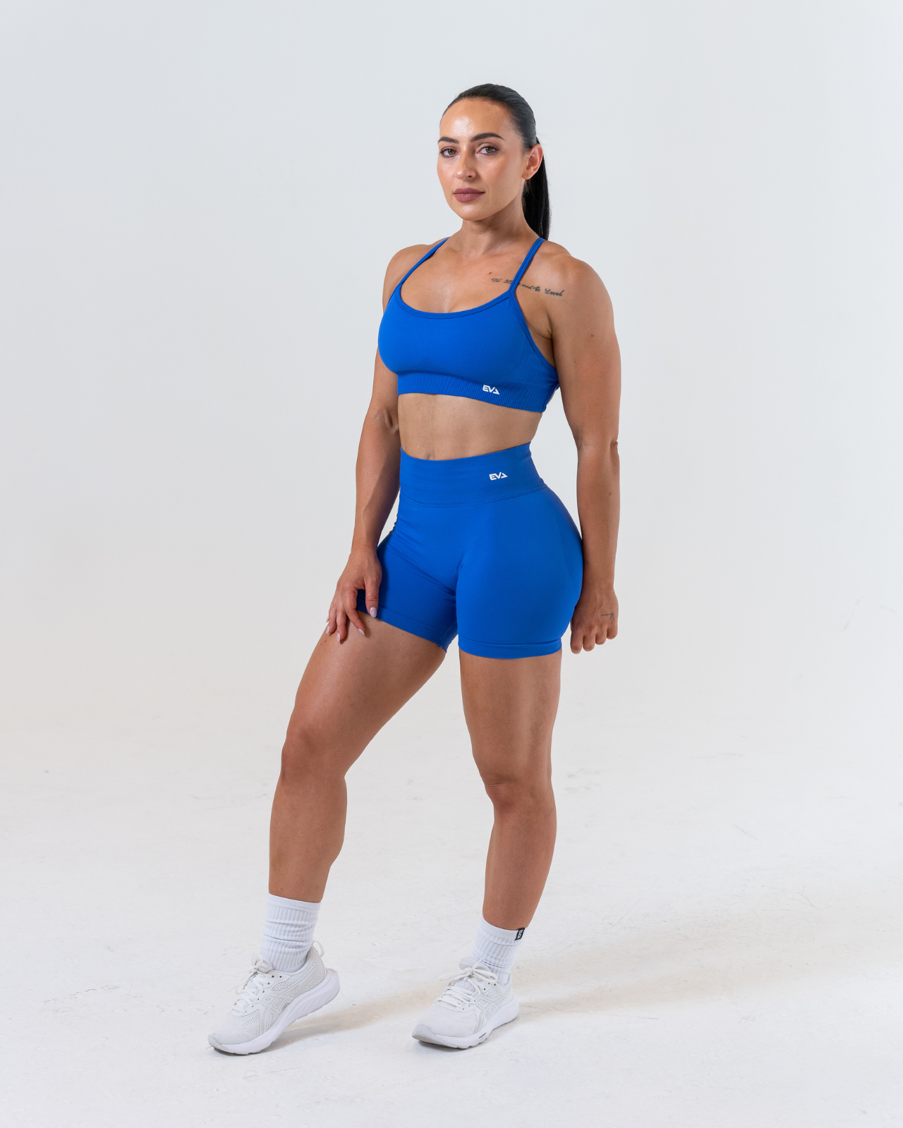 Aura Seamless Shorts [Electric Blue]