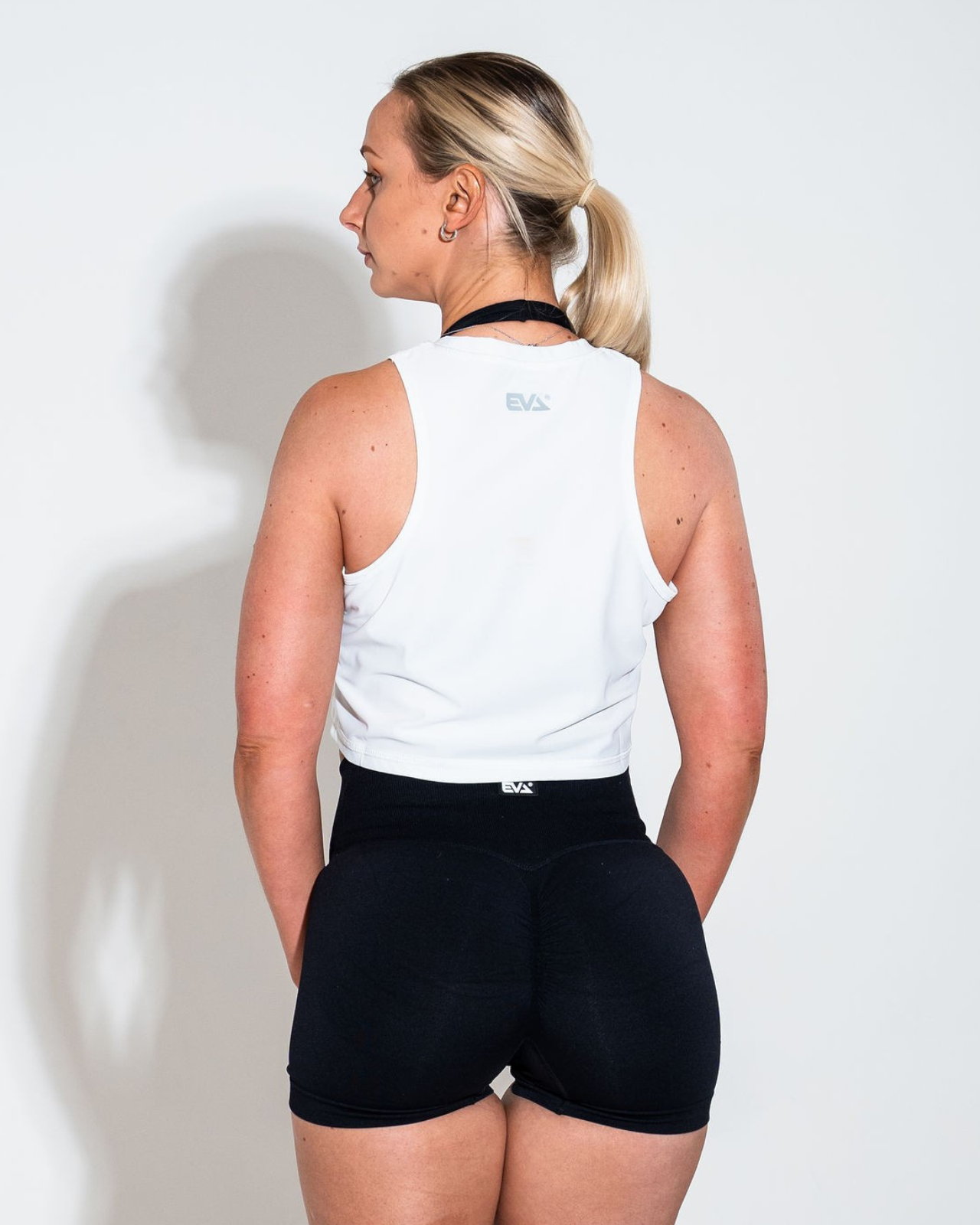 CROP TANK - ATHLETIC DIVISION [WHITE]