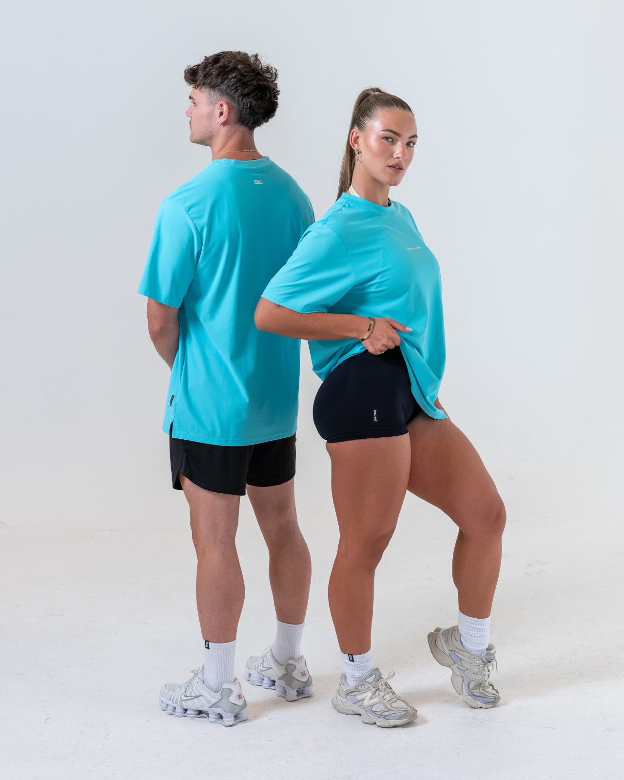 Evolution Oversize Tee [Electric Teal]