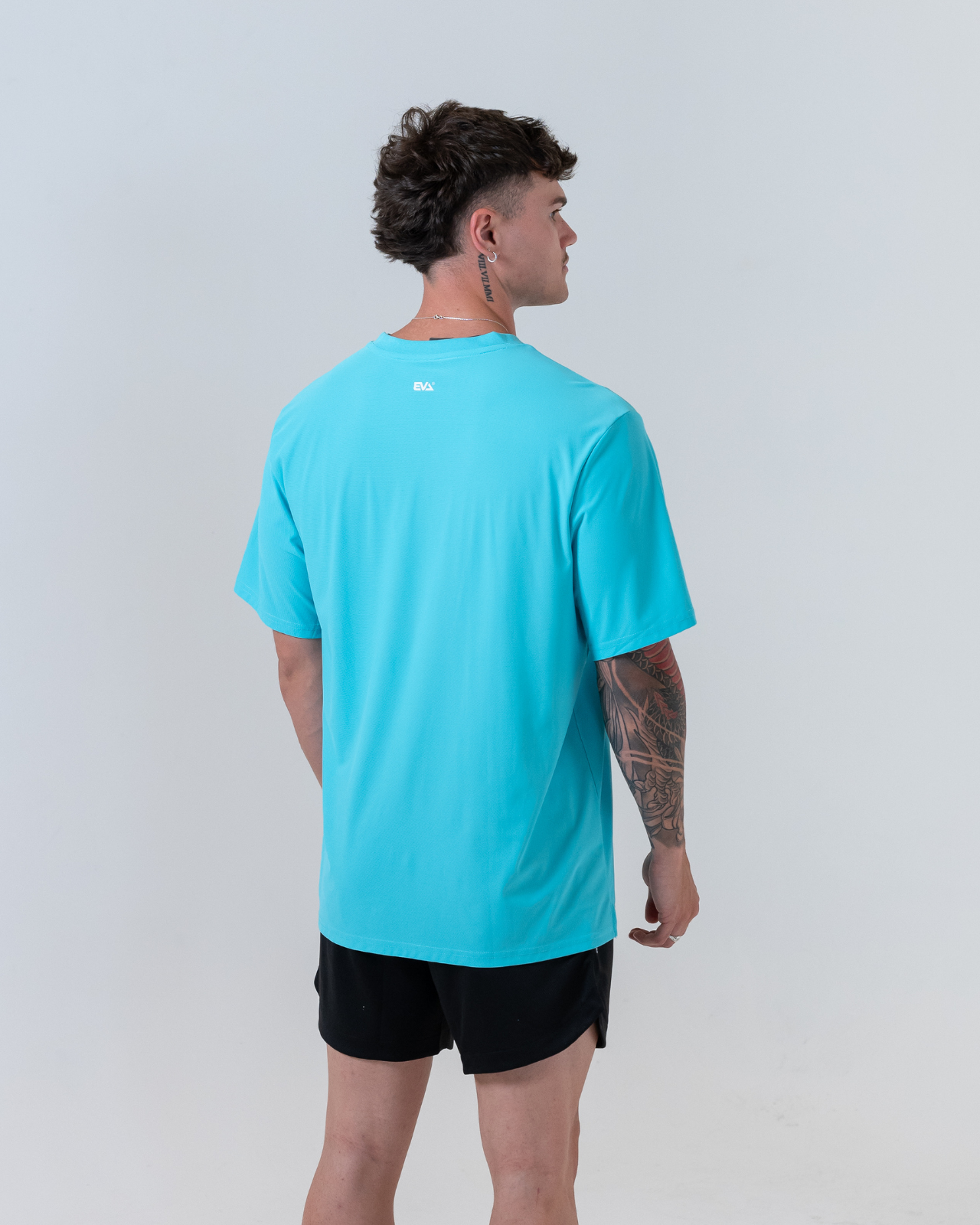 Evolution Oversize Tee [Electric Teal]