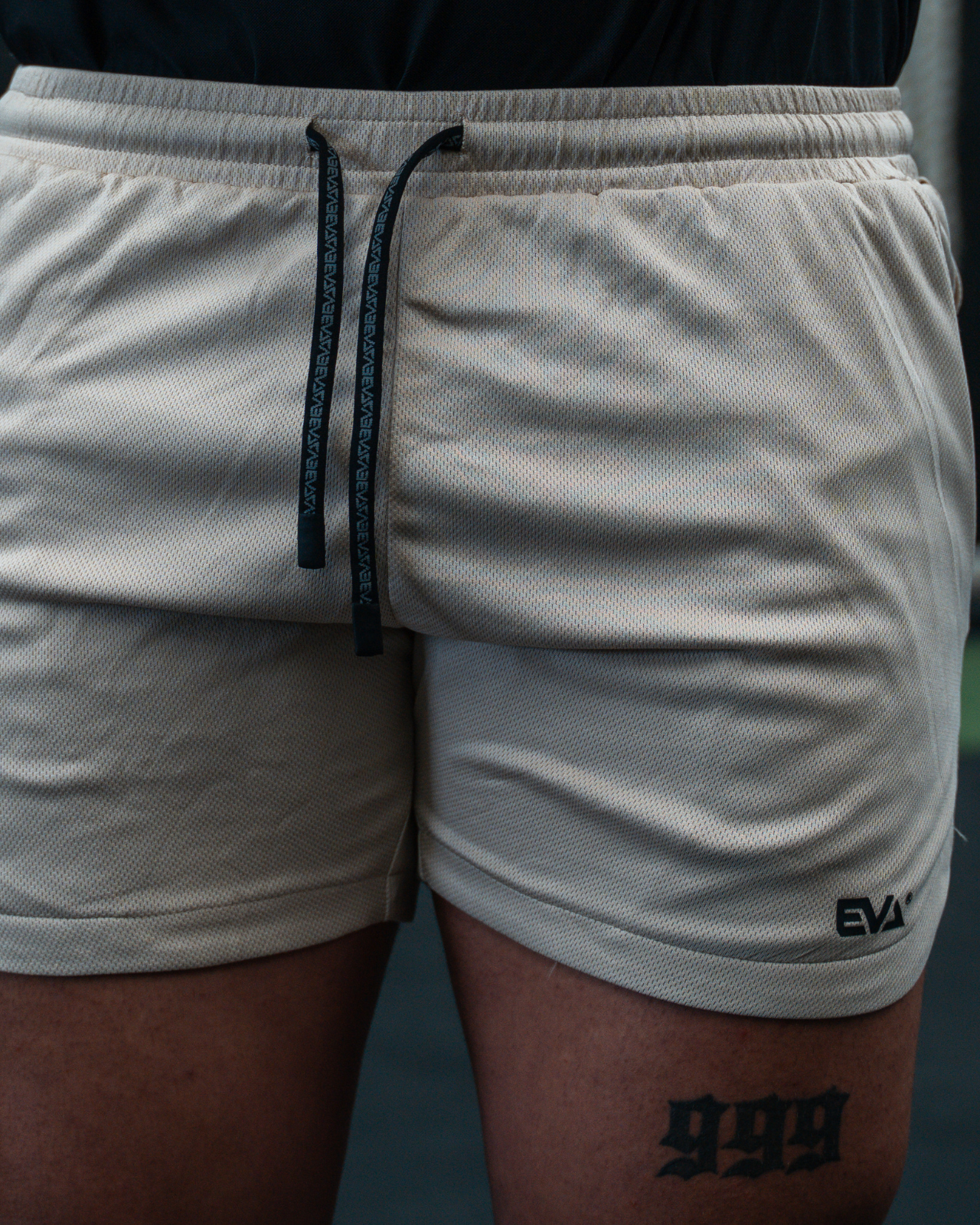 Mesh Trainer Shorts [Bone]