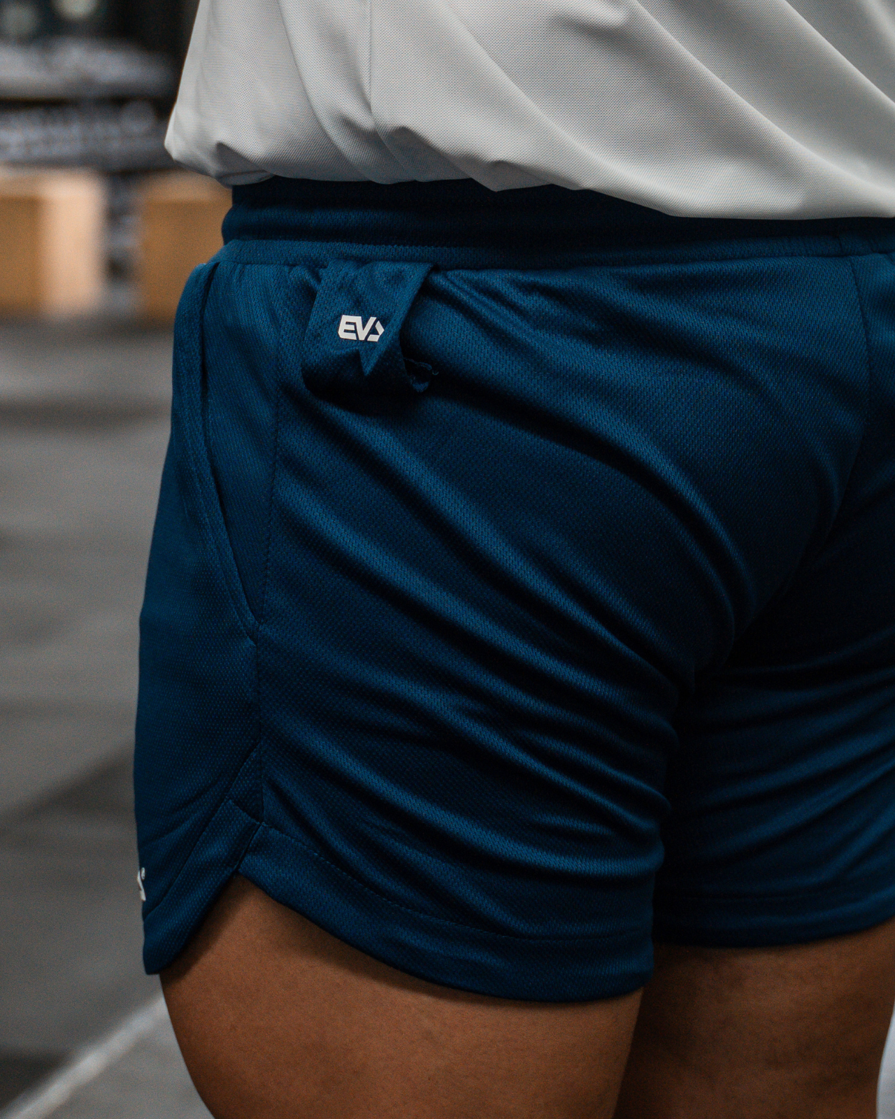 MESH TRAINER SHORTS [ROYAL NAVY]