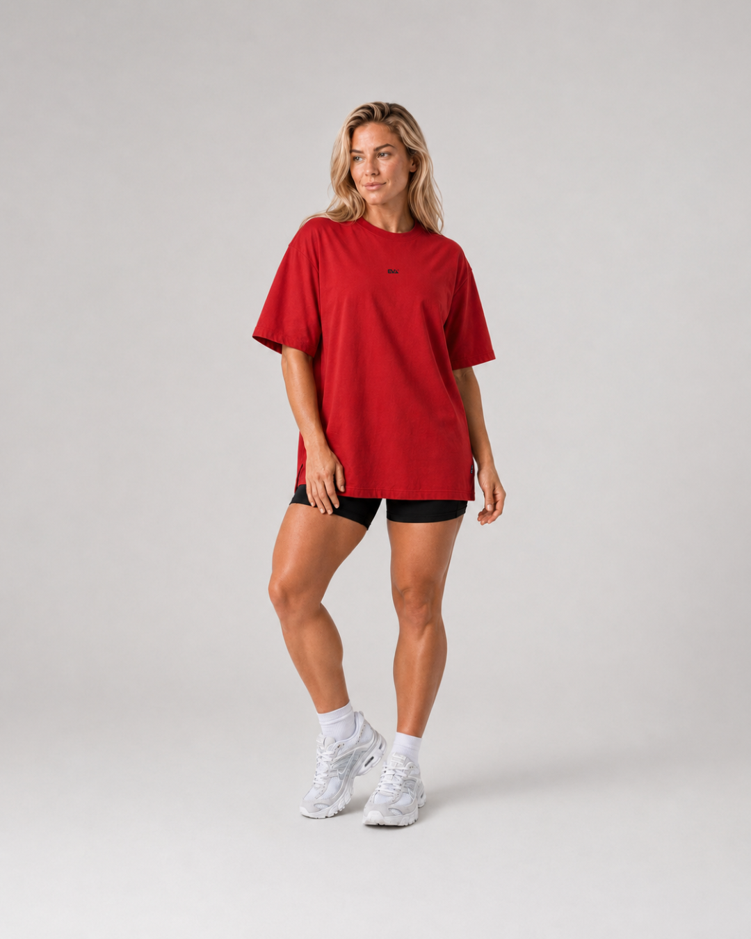 Legacy Oversize Tee [Crimson Red]
