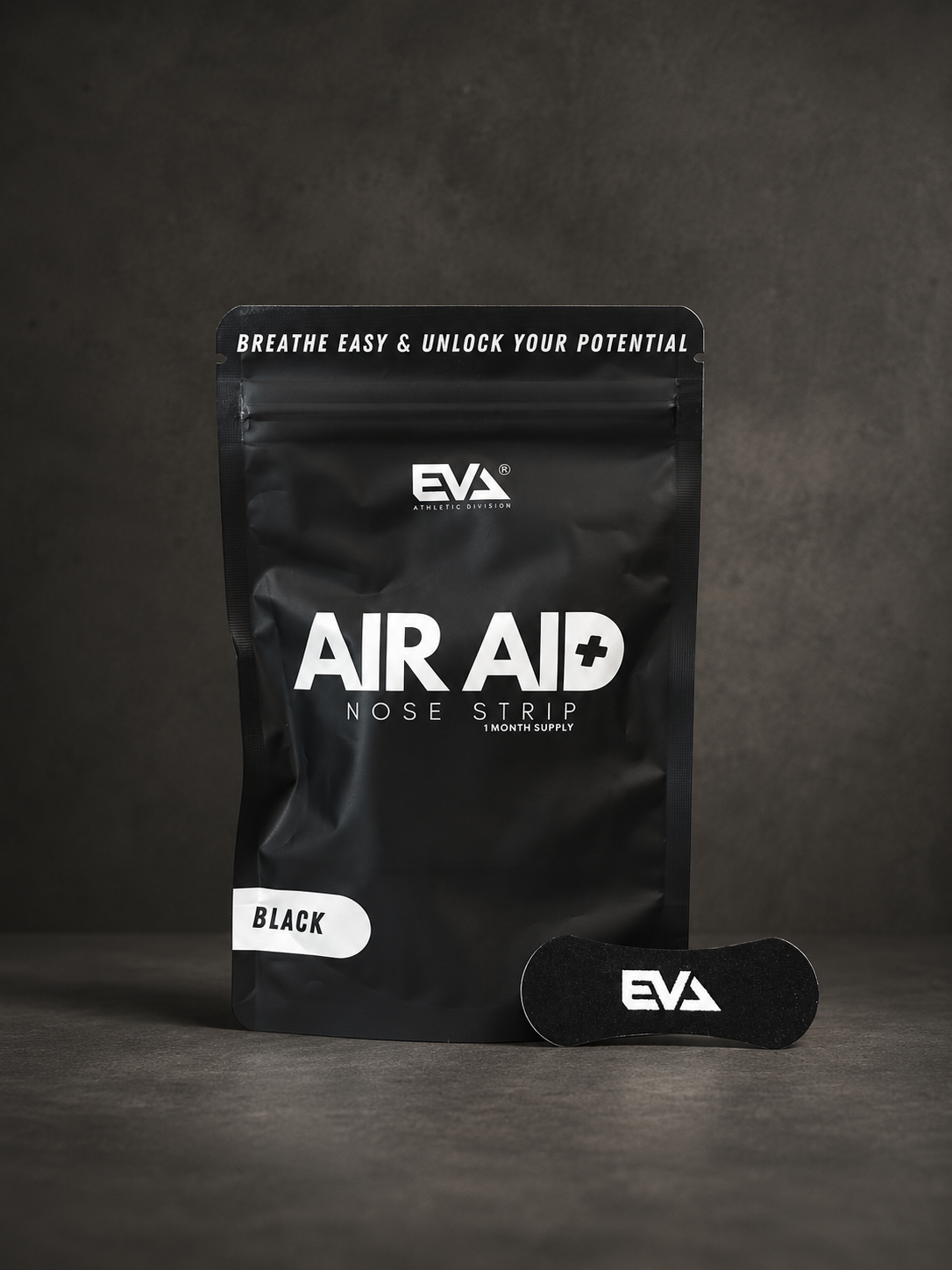 AIR AID NOSE STRIP - BLACK [1 month supply/31 pcs]
