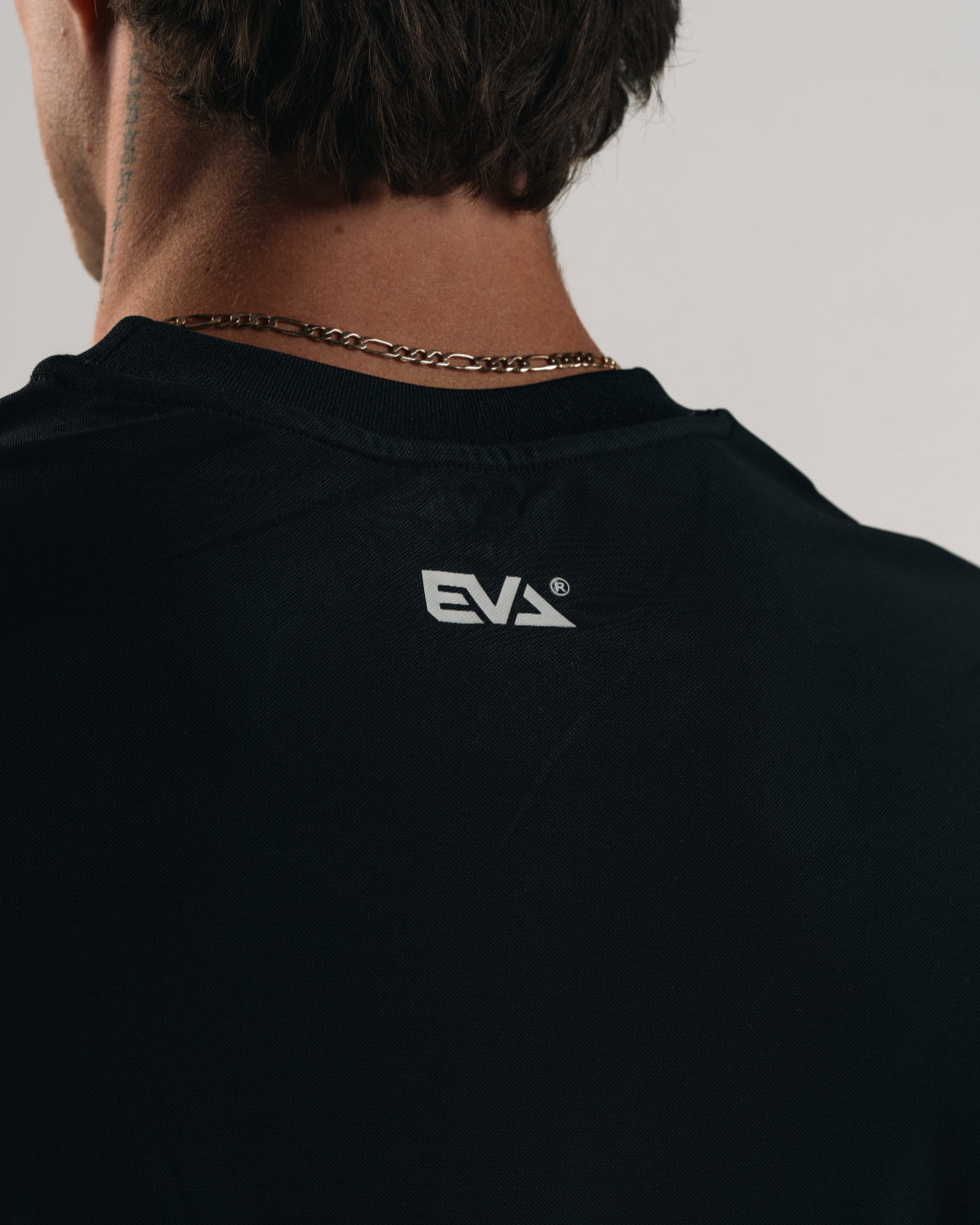 EVA7914 ATHLETIC DIVISION OVERSIZE TEE [BLACK]