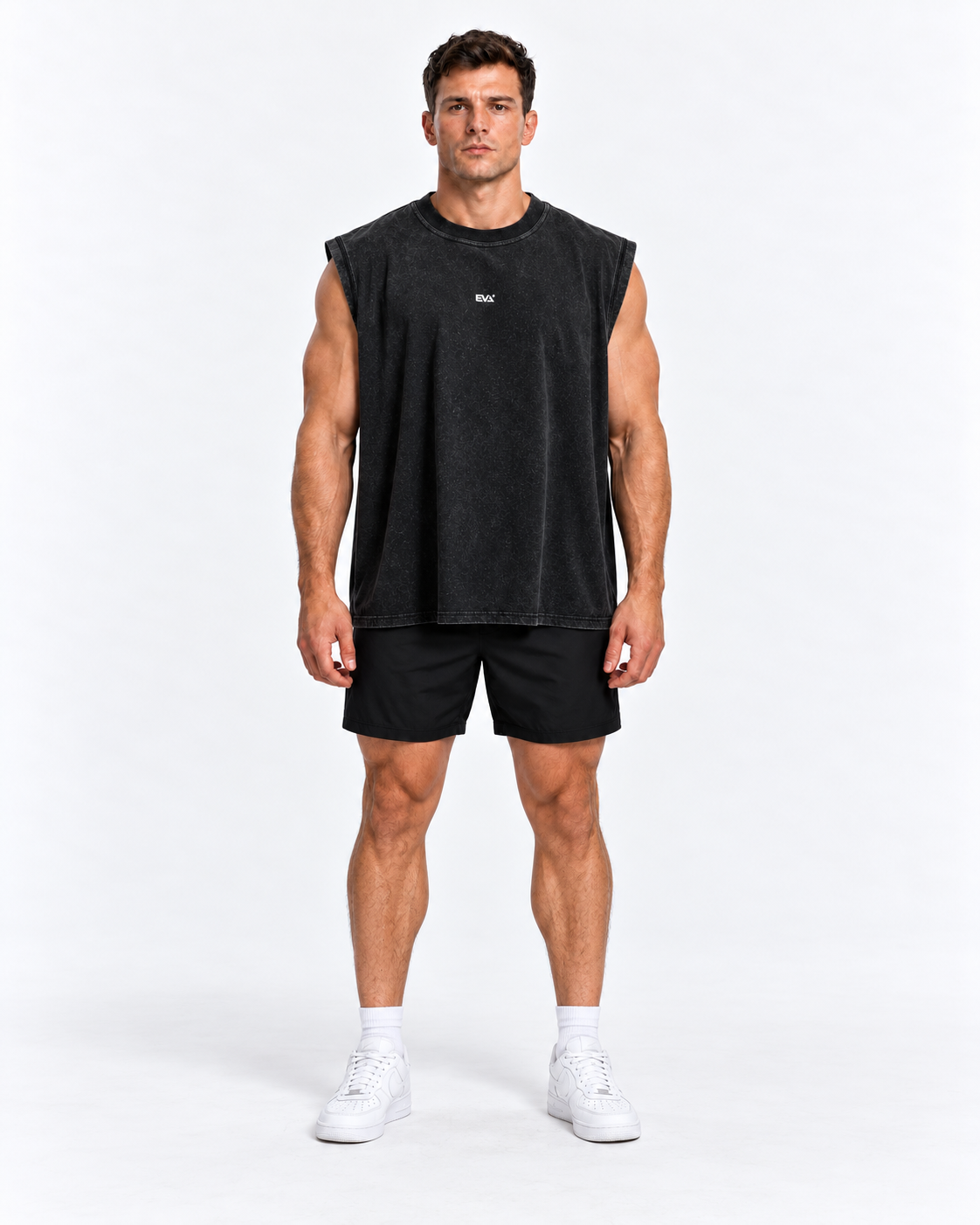 Forge Box Tank [Acid Black] - full length front