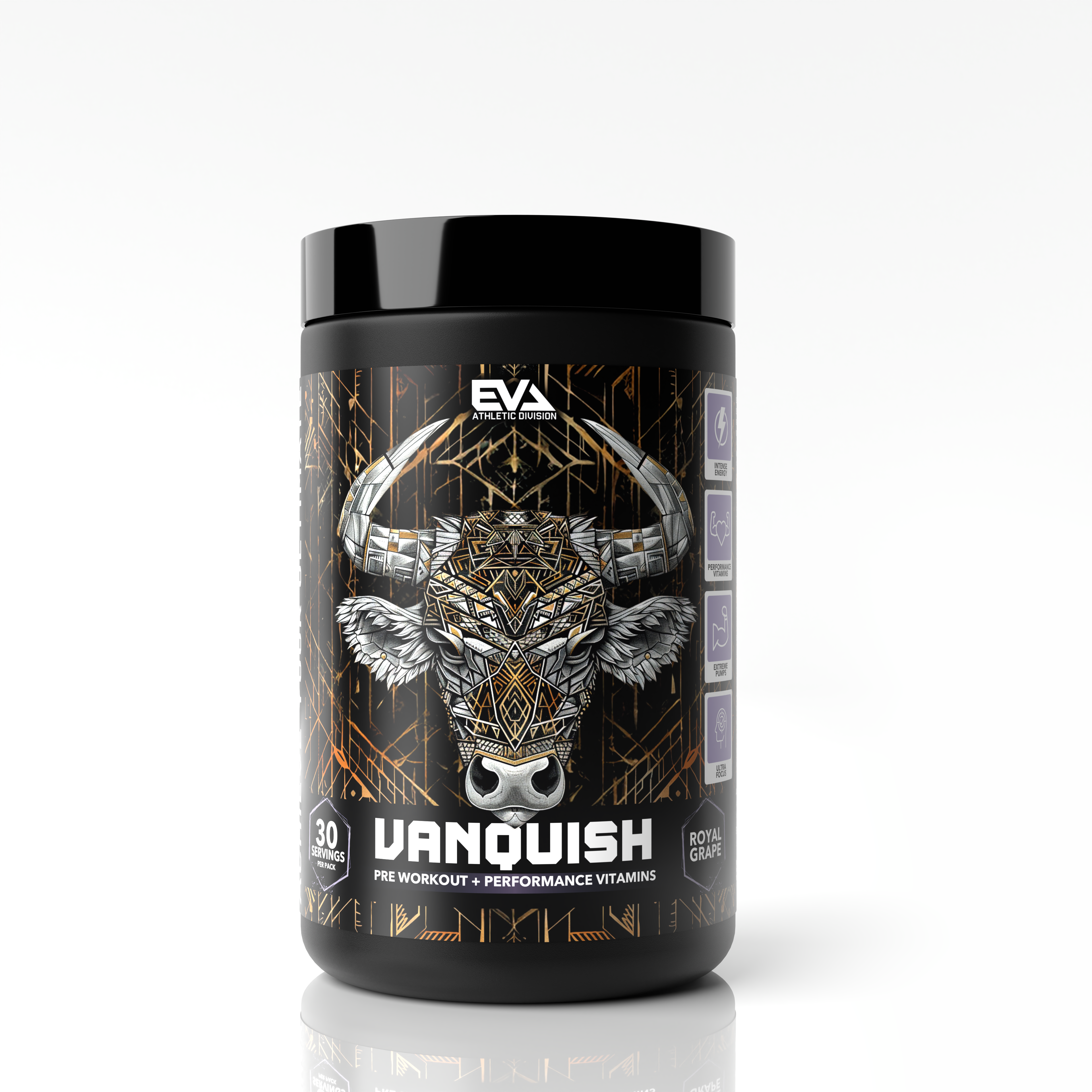 VANQUISH | Royal Grape - Pre Workout + Performance Vitamins