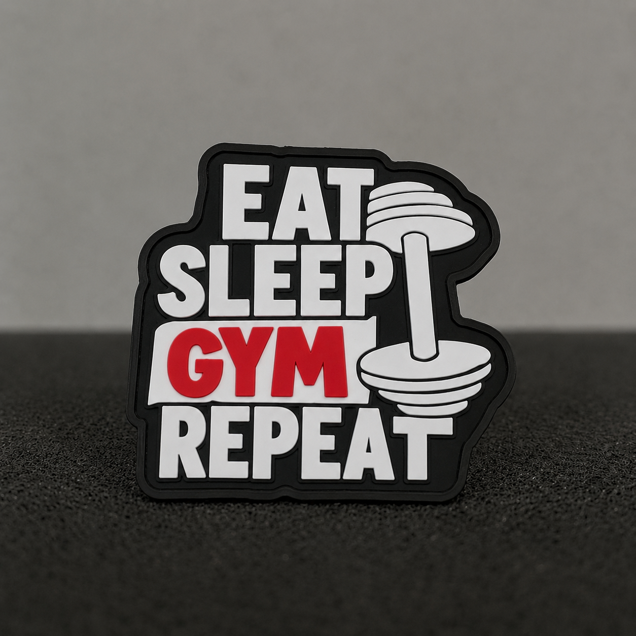 Eat Sleep Gym Repeat - Velcro Patch