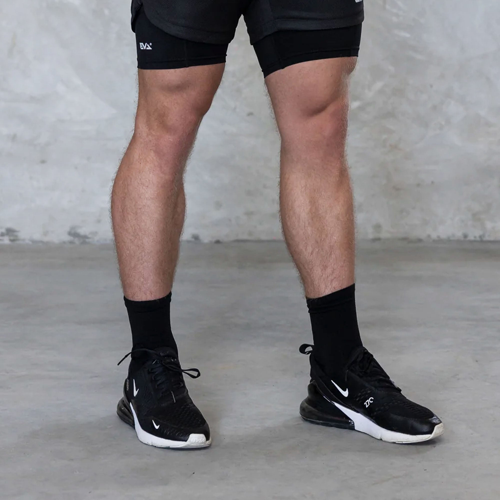 Performance Low-Crew Socks [black]