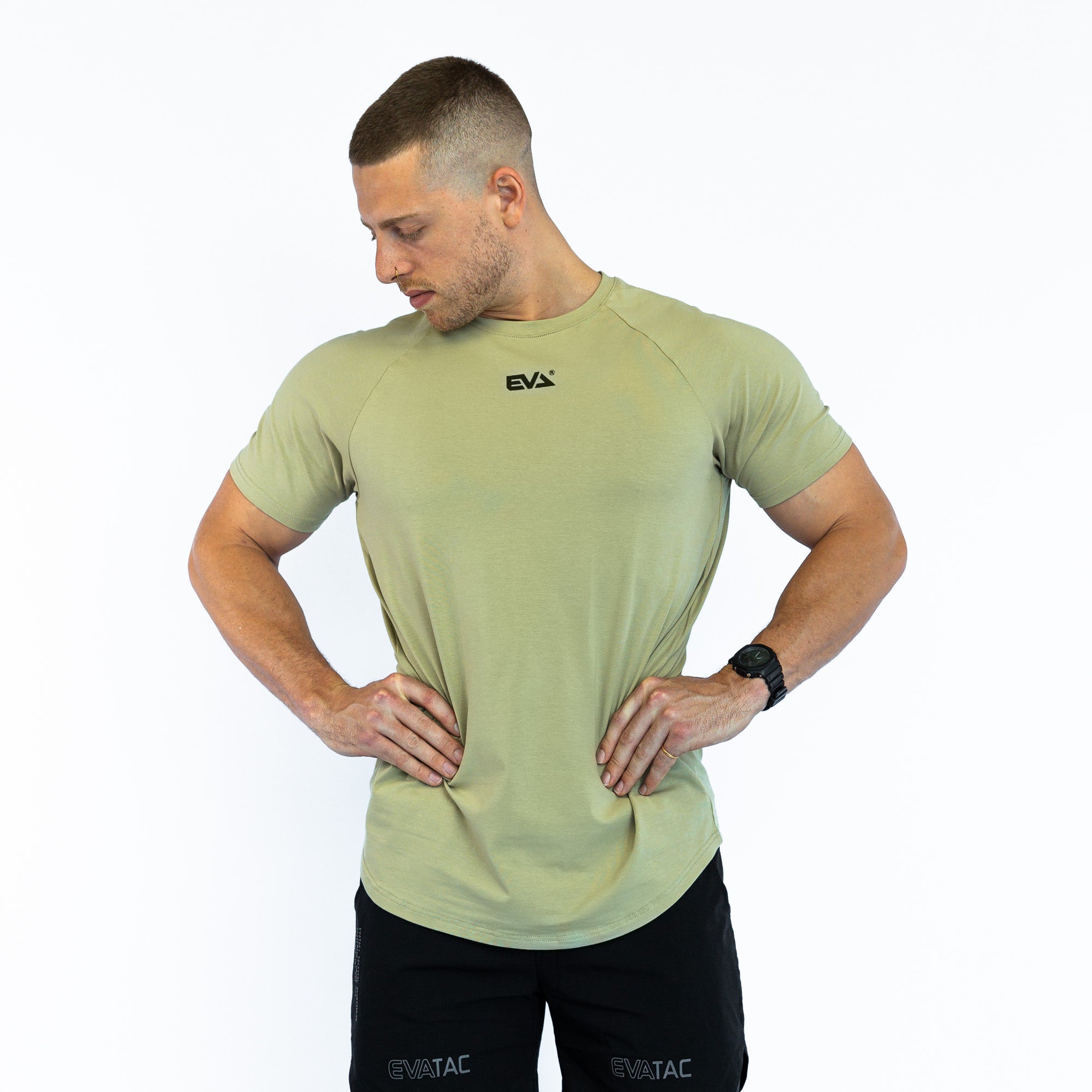 Signature Tee [Faded Olive]